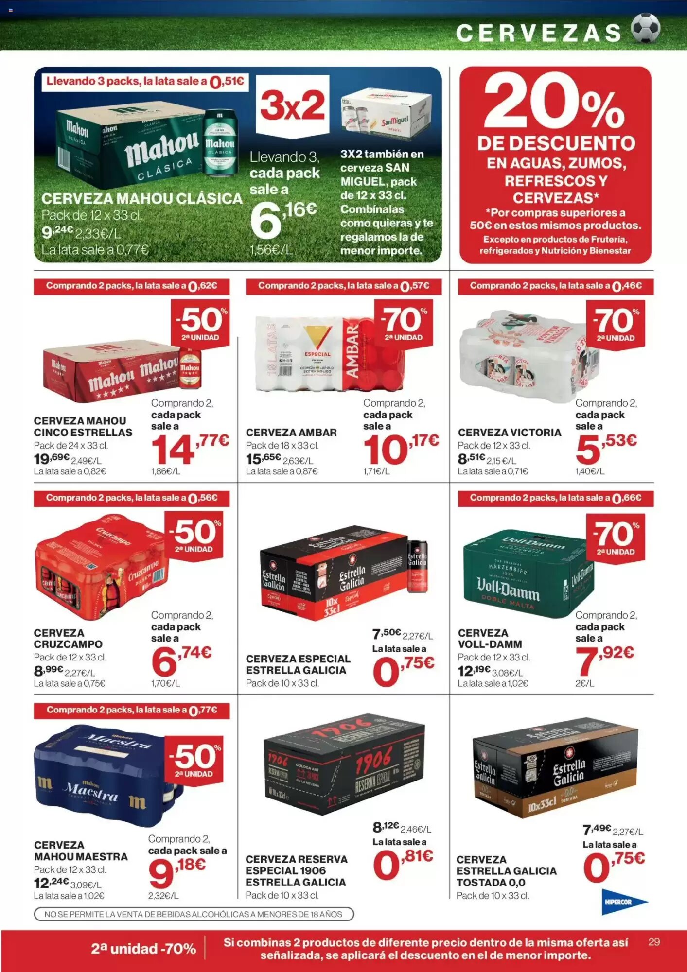 Folleto promocional de Hipercor válido desde el 04/06/2026 - Página 29.