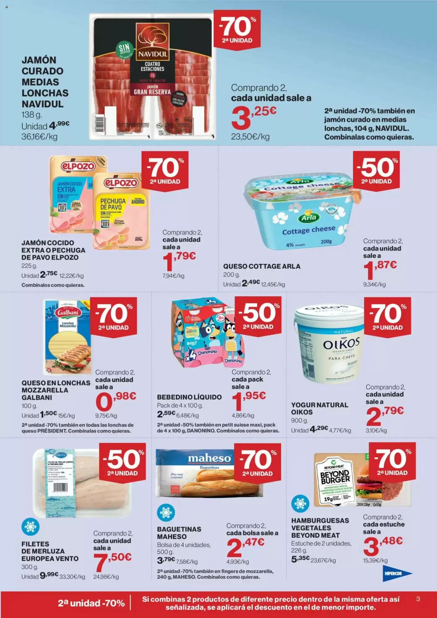 Folleto promocional de Hipercor válido desde el 04/06/2026 - Página 3.