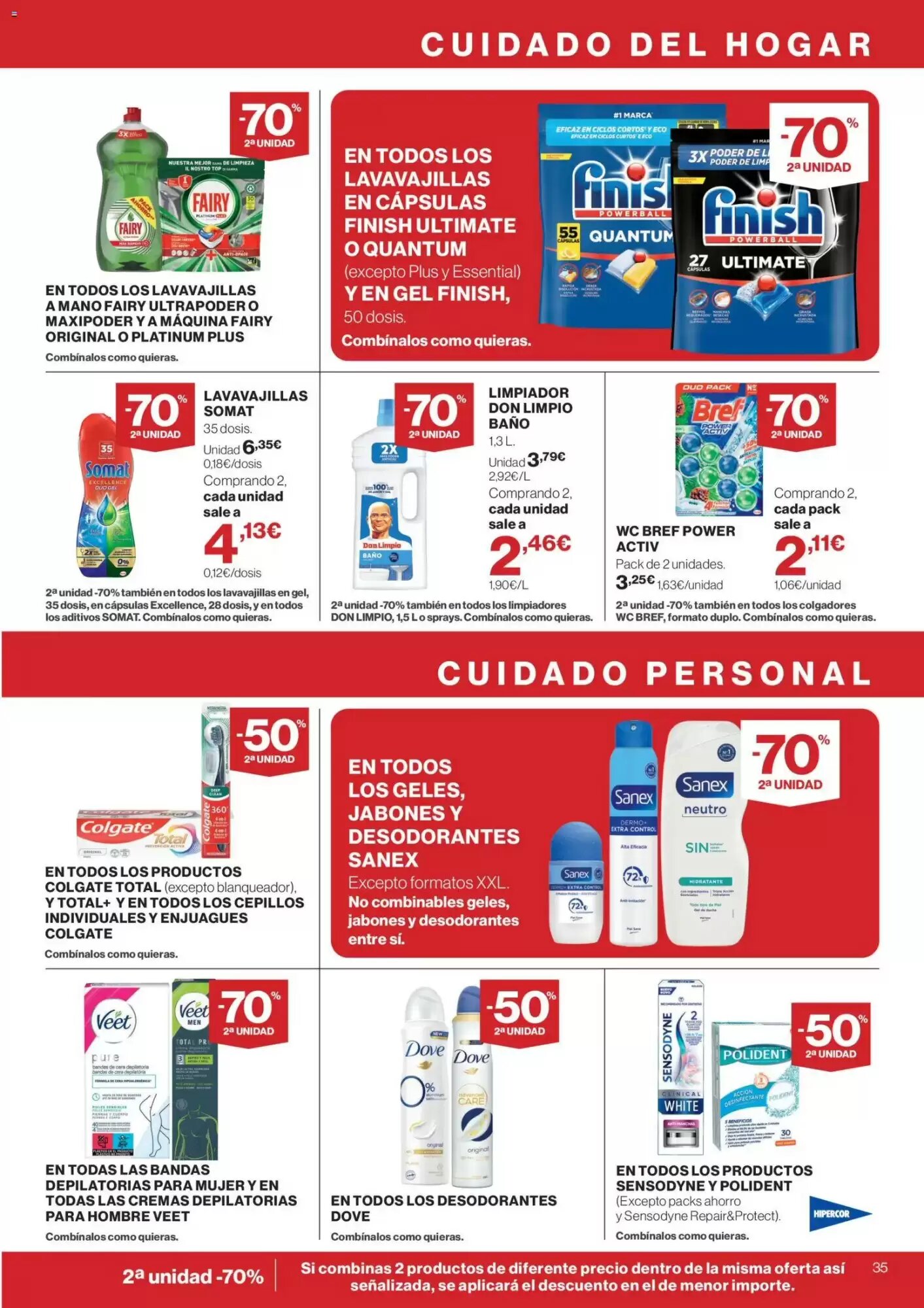 Folleto promocional de Hipercor válido desde el 04/06/2026 - Página 35.