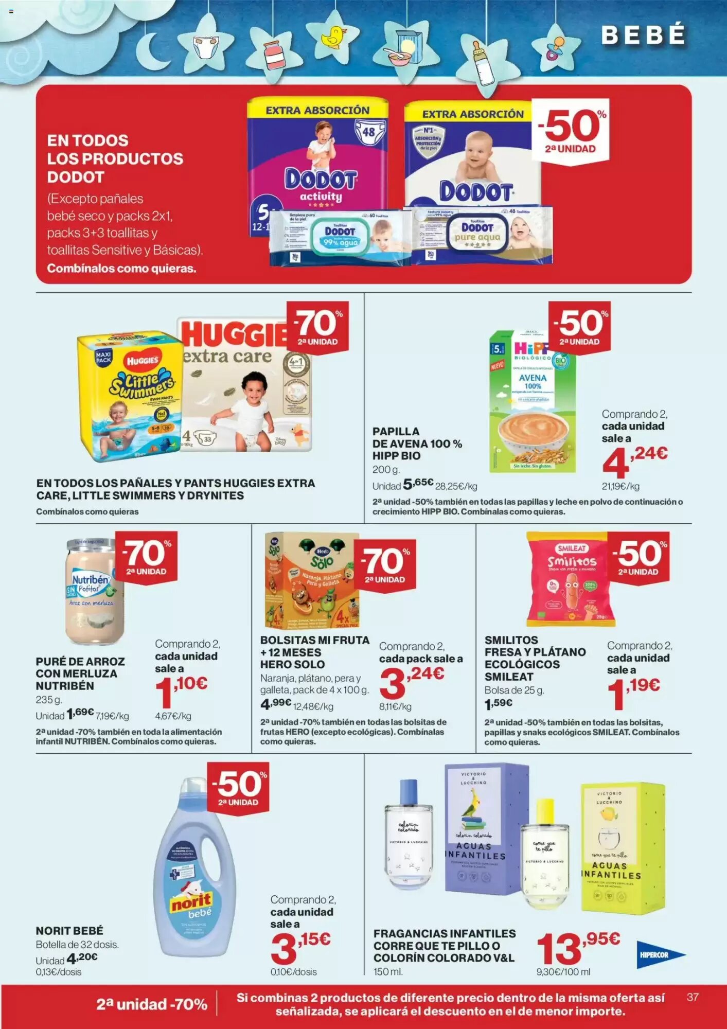 Folleto promocional de Hipercor válido desde el 04/06/2026 - Página 37.