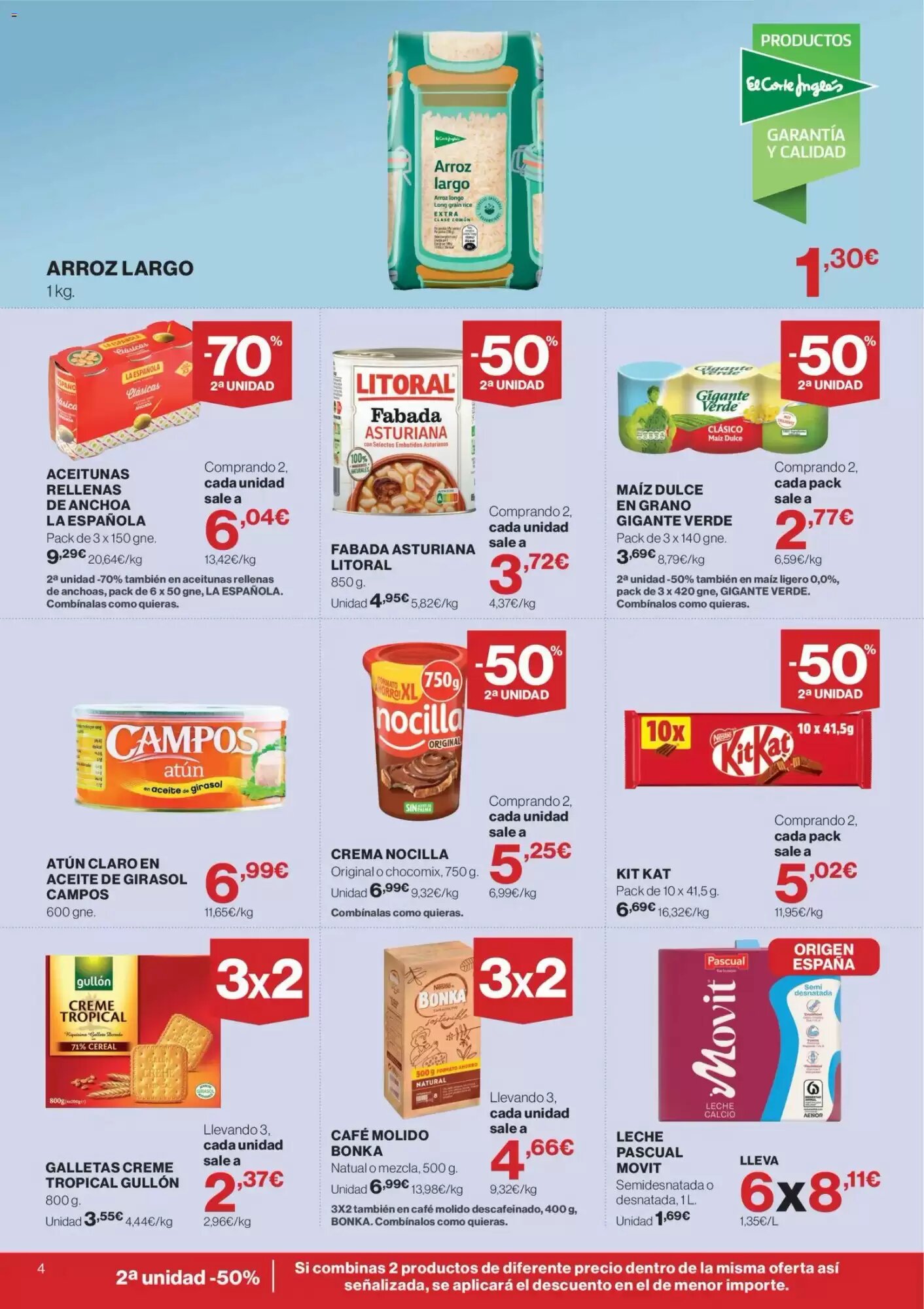Folleto promocional de Hipercor válido desde el 04/06/2026 - Página 4.