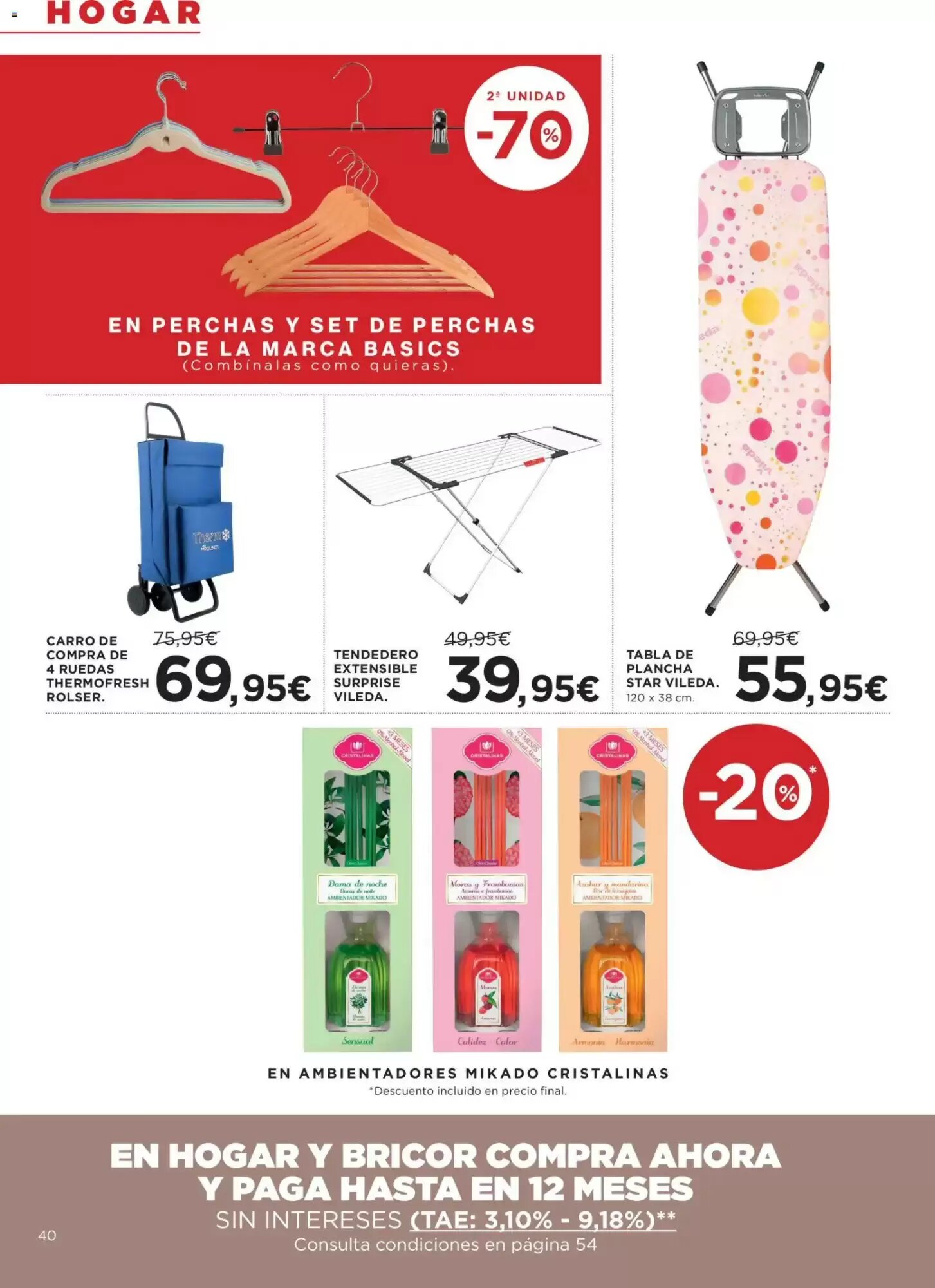 Folleto promocional de Hipercor válido desde el 04/06/2026 - Página 40.