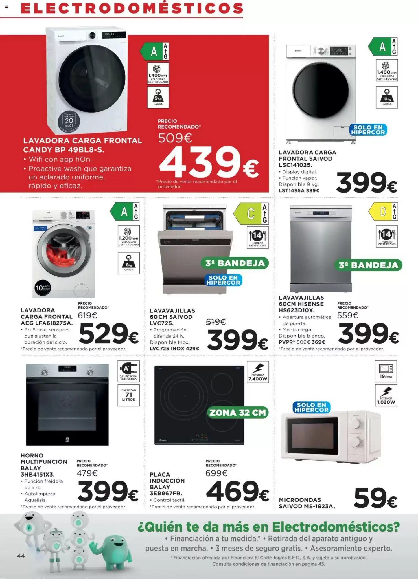 Folleto promocional de Hipercor válido desde el 04/06/2026 - Página 44.