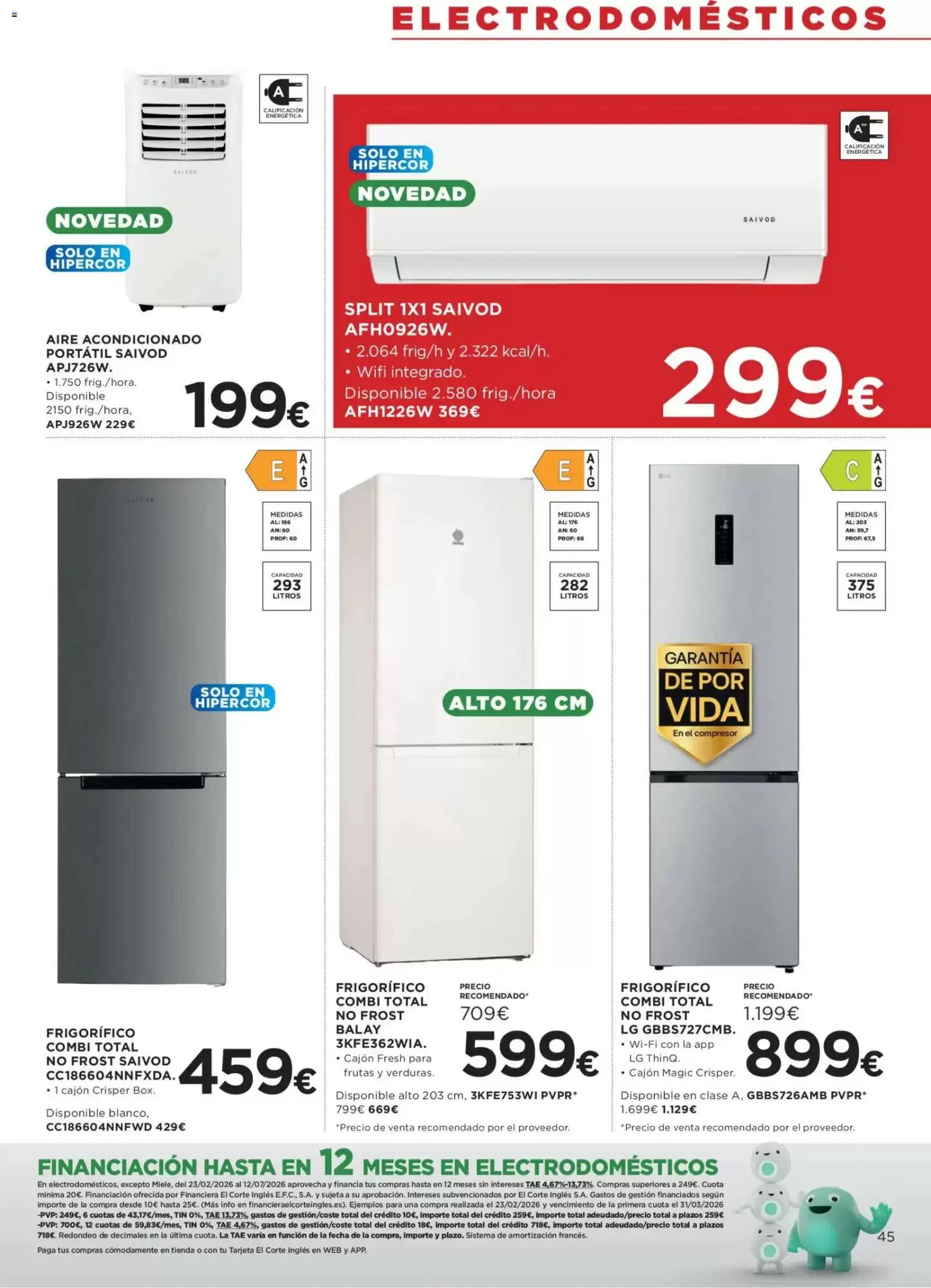 Folleto promocional de Hipercor válido desde el 04/06/2026 - Página 45.