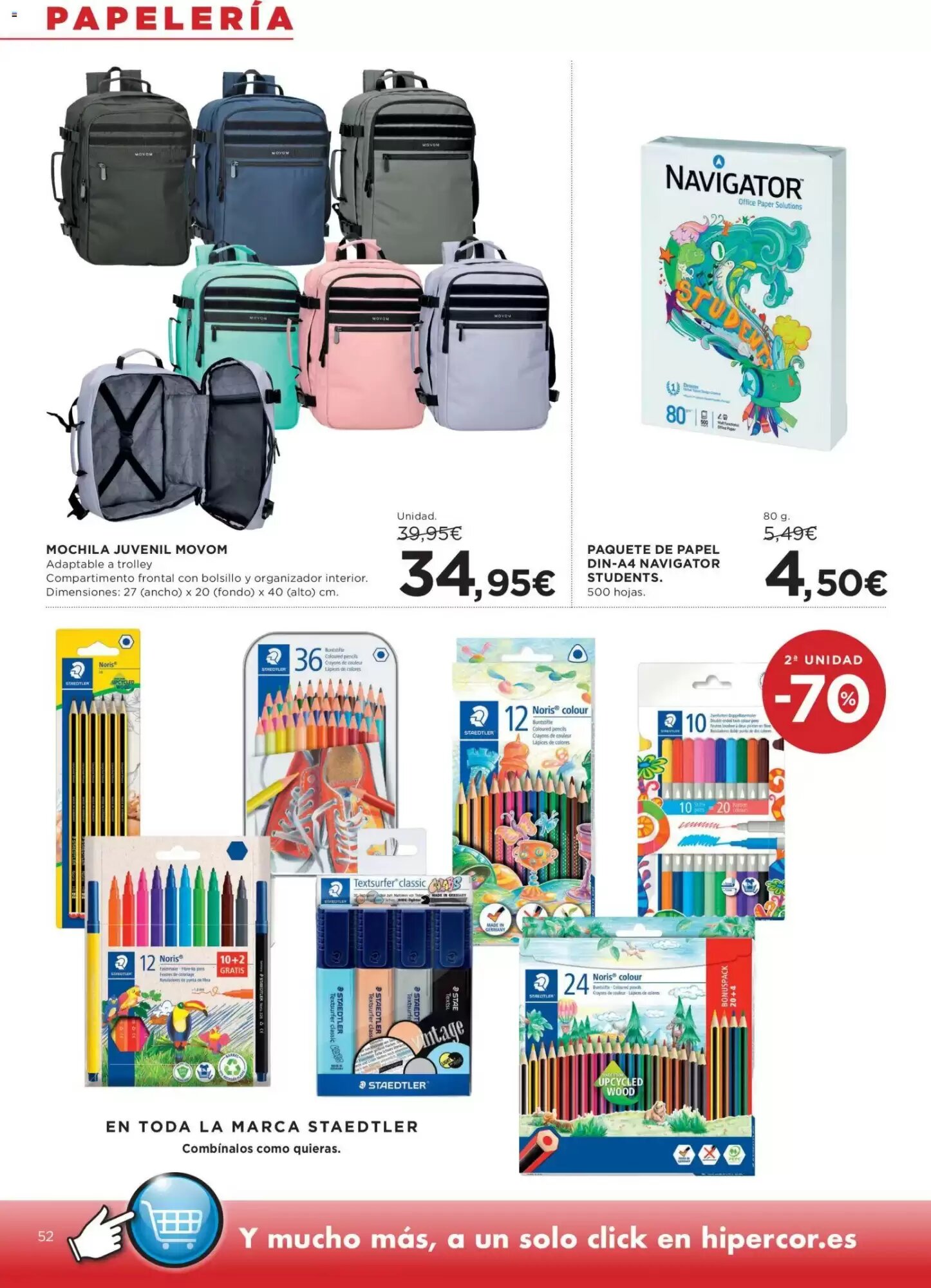 Folleto promocional de Hipercor válido desde el 04/06/2026 - Página 52.