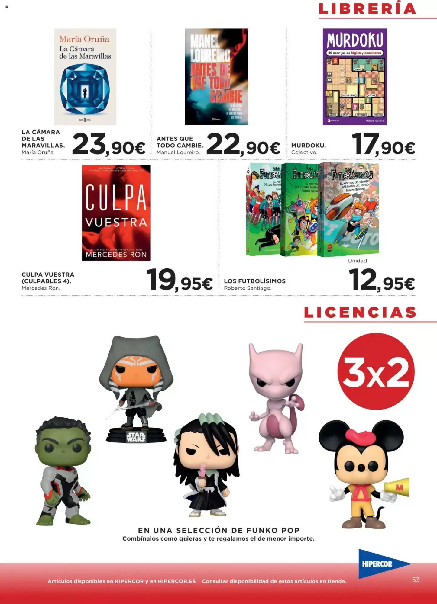Folleto promocional de Hipercor válido desde el 04/06/2026 - Página 53.