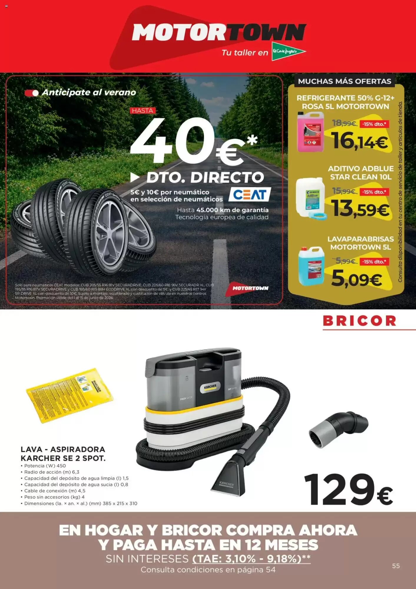 Folleto promocional de Hipercor válido desde el 04/06/2026 - Página 55.