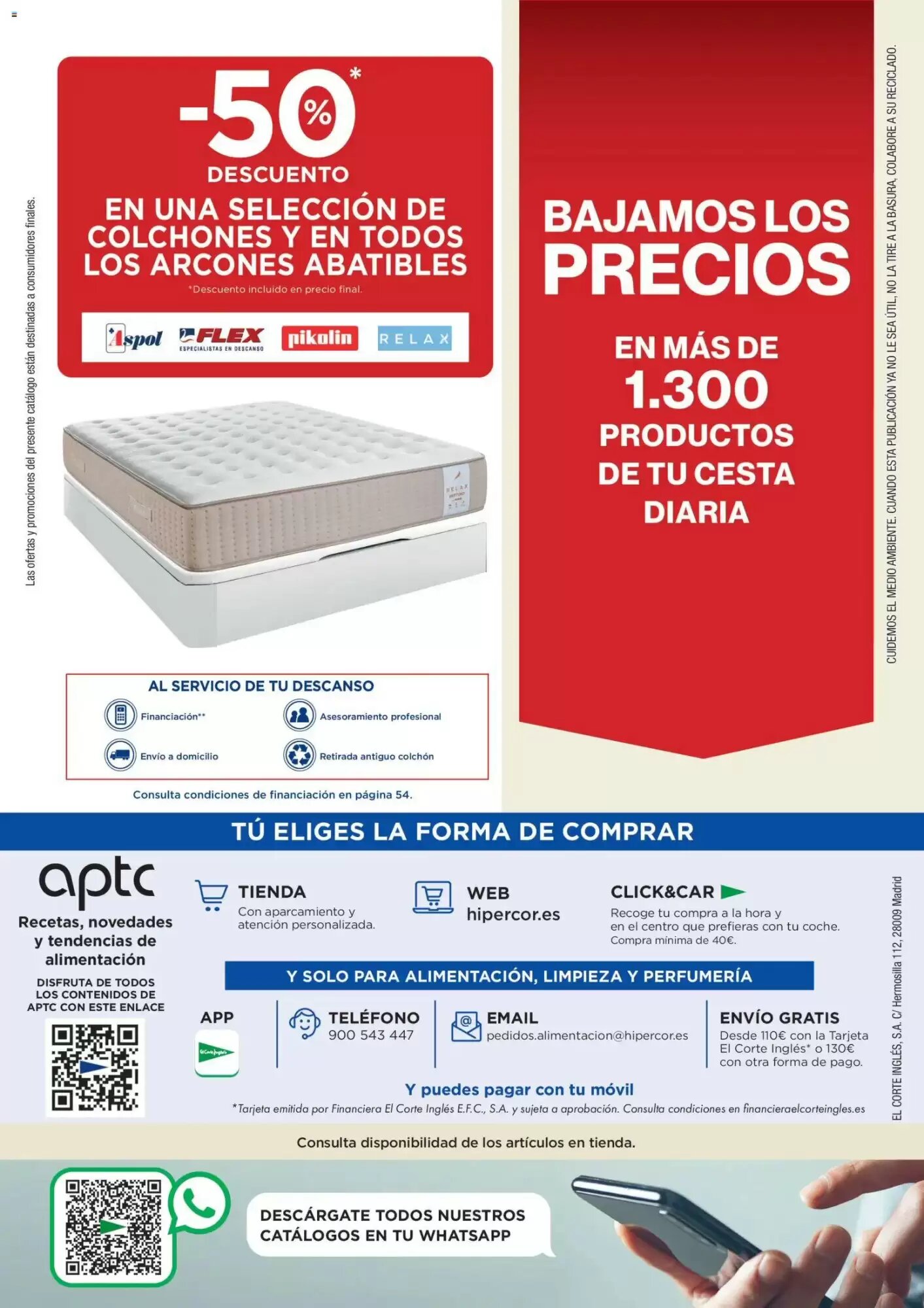 Folleto promocional de Hipercor válido desde el 04/06/2026 - Página 56.
