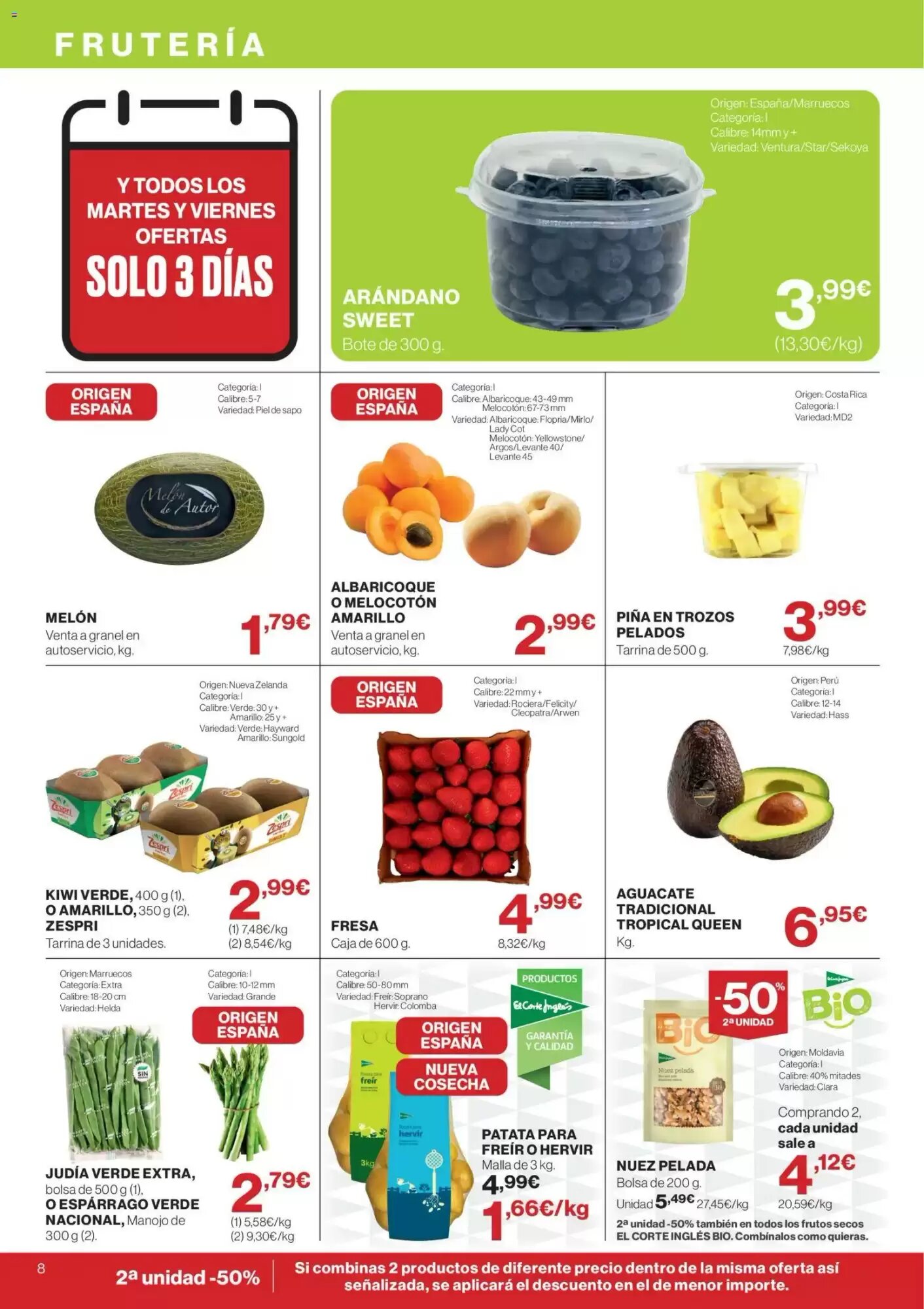 Folleto promocional de Hipercor válido desde el 04/06/2026 - Página 8.