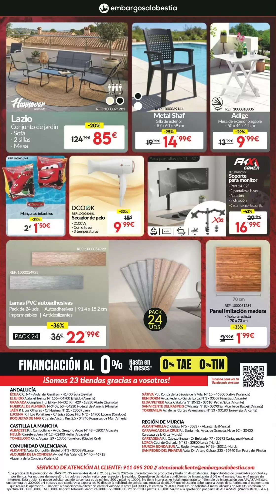 Folleto promocional de Embargos a lo bestia válido desde el 04/06/2026 - Página 8.