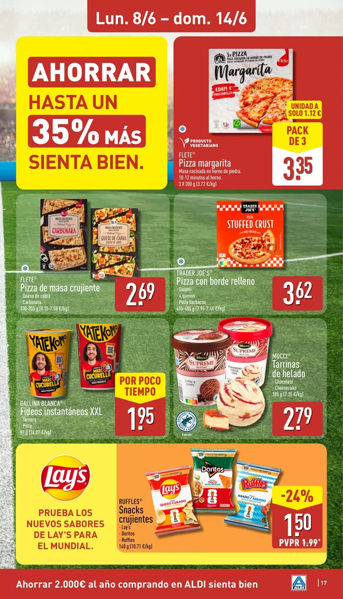 Folleto promocional de ALDI válido desde el 08/06/2026 - Página 17.
