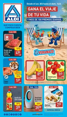 Folleto promocional de ALDI válido desde el 08/06/2026
