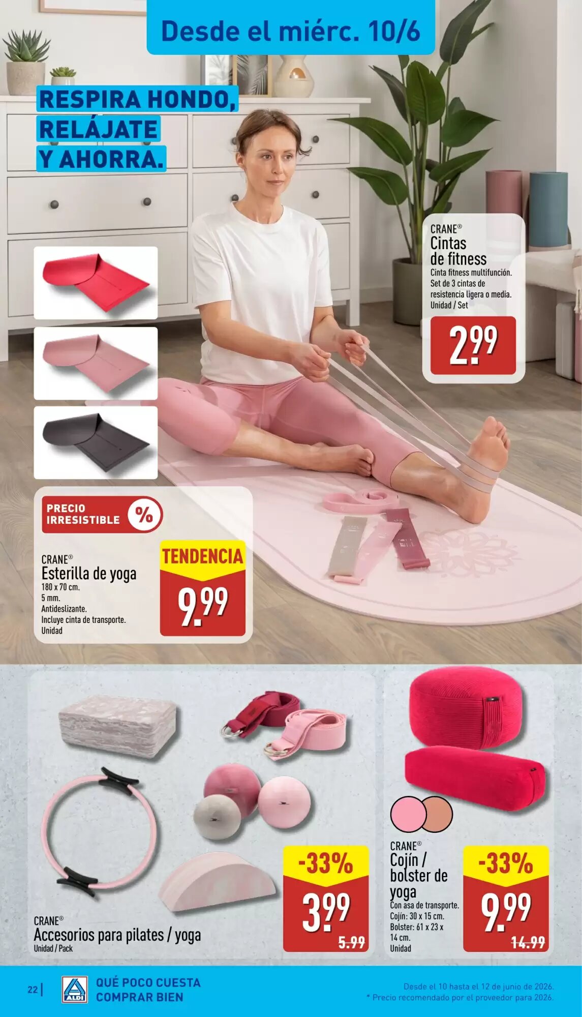 Folleto promocional de ALDI válido desde el 08/06/2026 - Página 22.