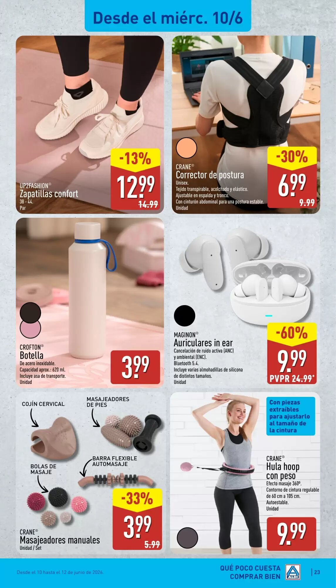 Folleto promocional de ALDI válido desde el 08/06/2026 - Página 23.