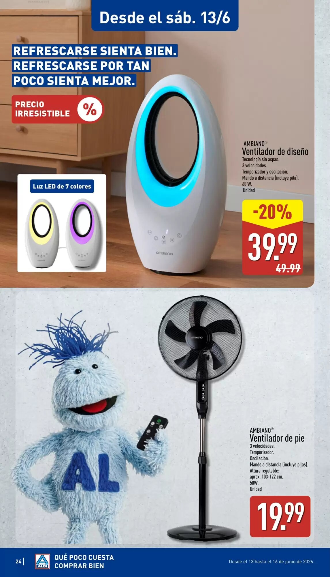 Folleto promocional de ALDI válido desde el 08/06/2026 - Página 24.