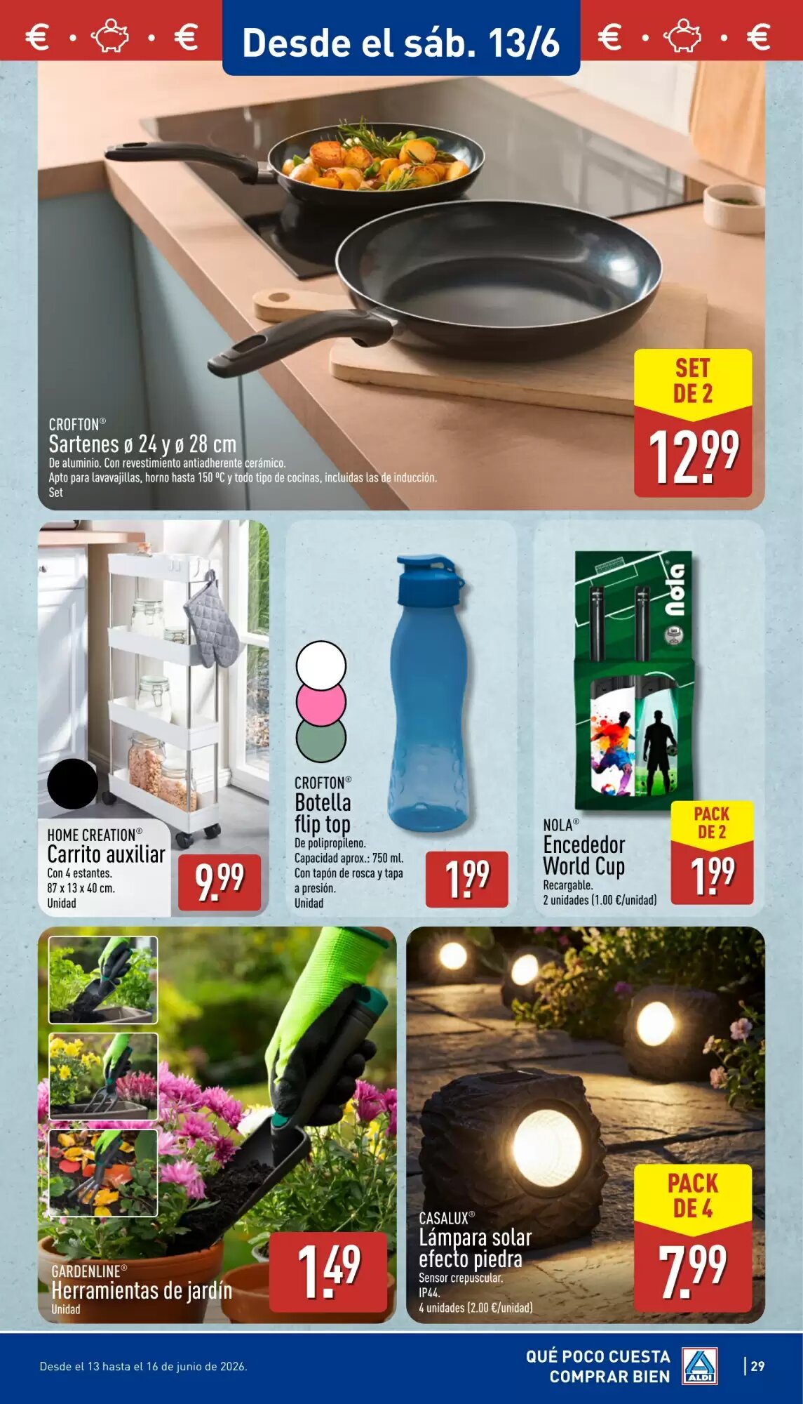 Folleto promocional de ALDI válido desde el 08/06/2026 - Página 29.