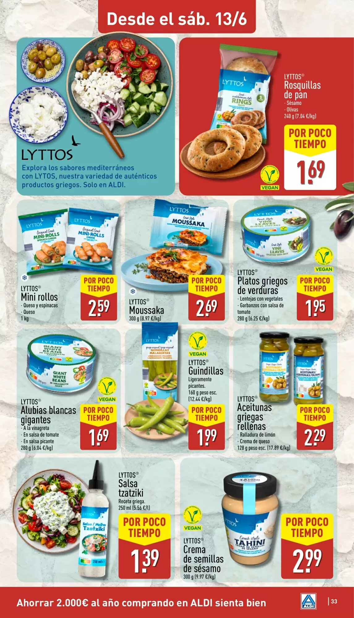 Folleto promocional de ALDI válido desde el 08/06/2026 - Página 33.