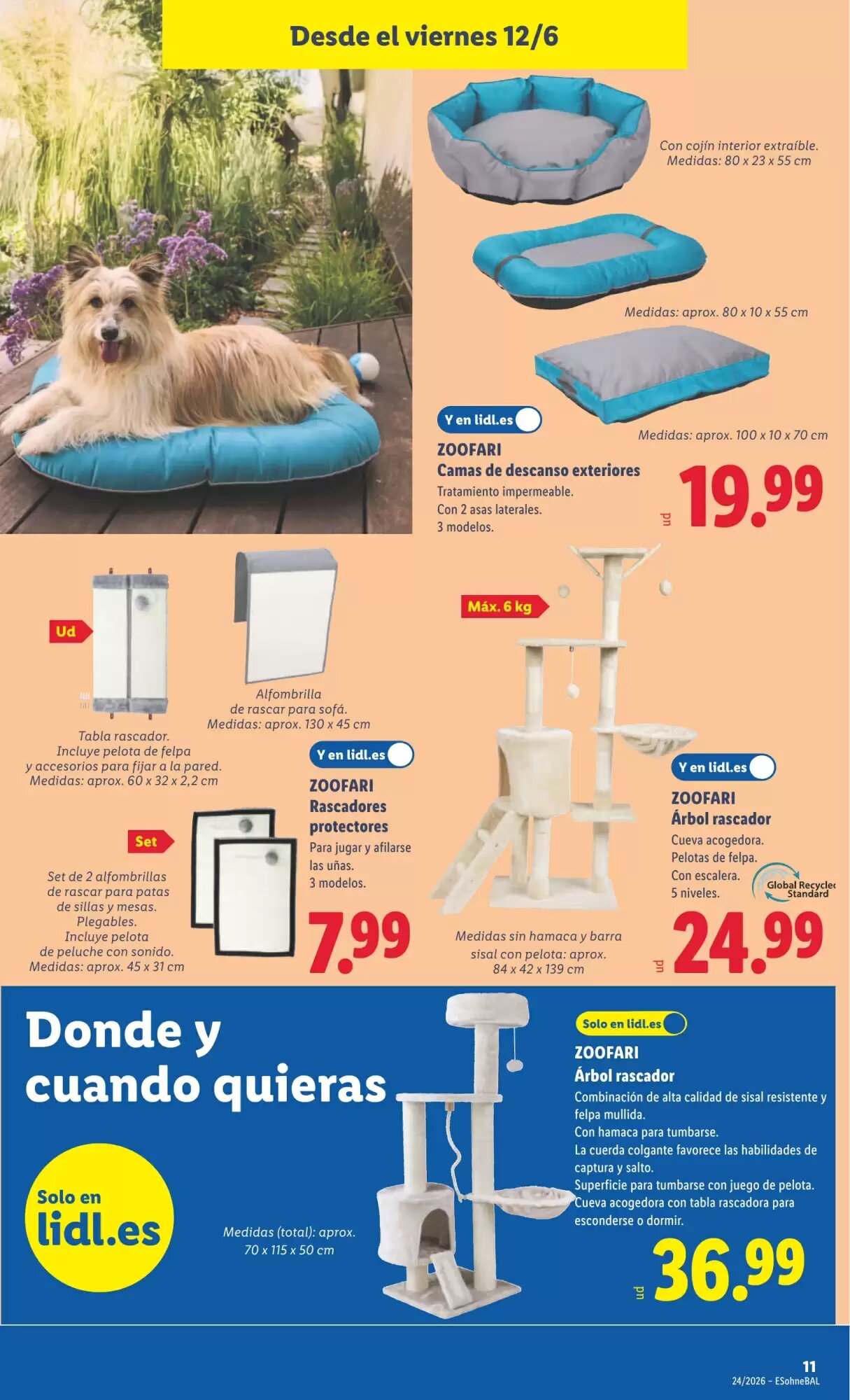 Folleto promocional de Lidl válido desde el 08/06/2026 - Página 11.