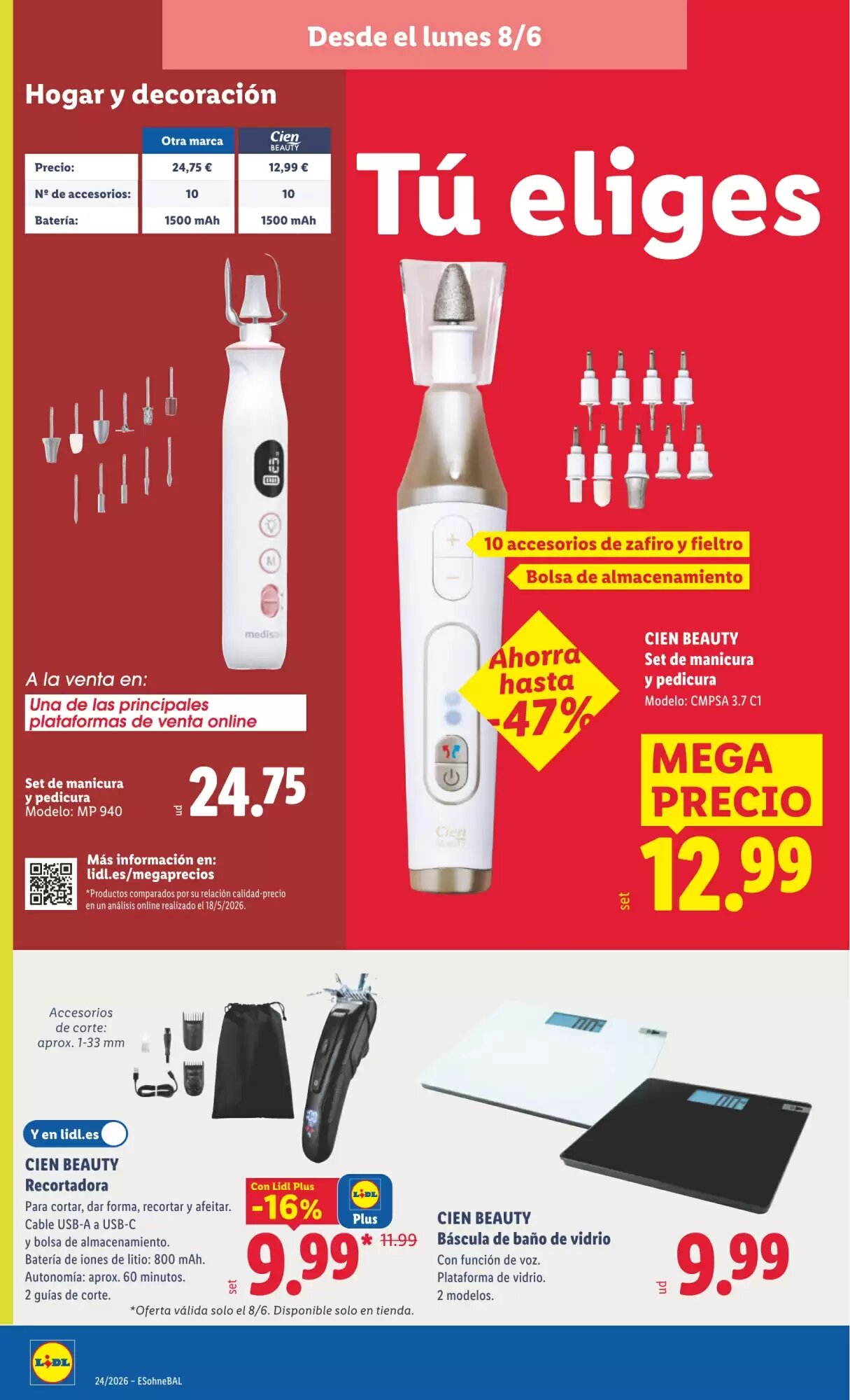 Folleto promocional de Lidl válido desde el 08/06/2026 - Página 2.