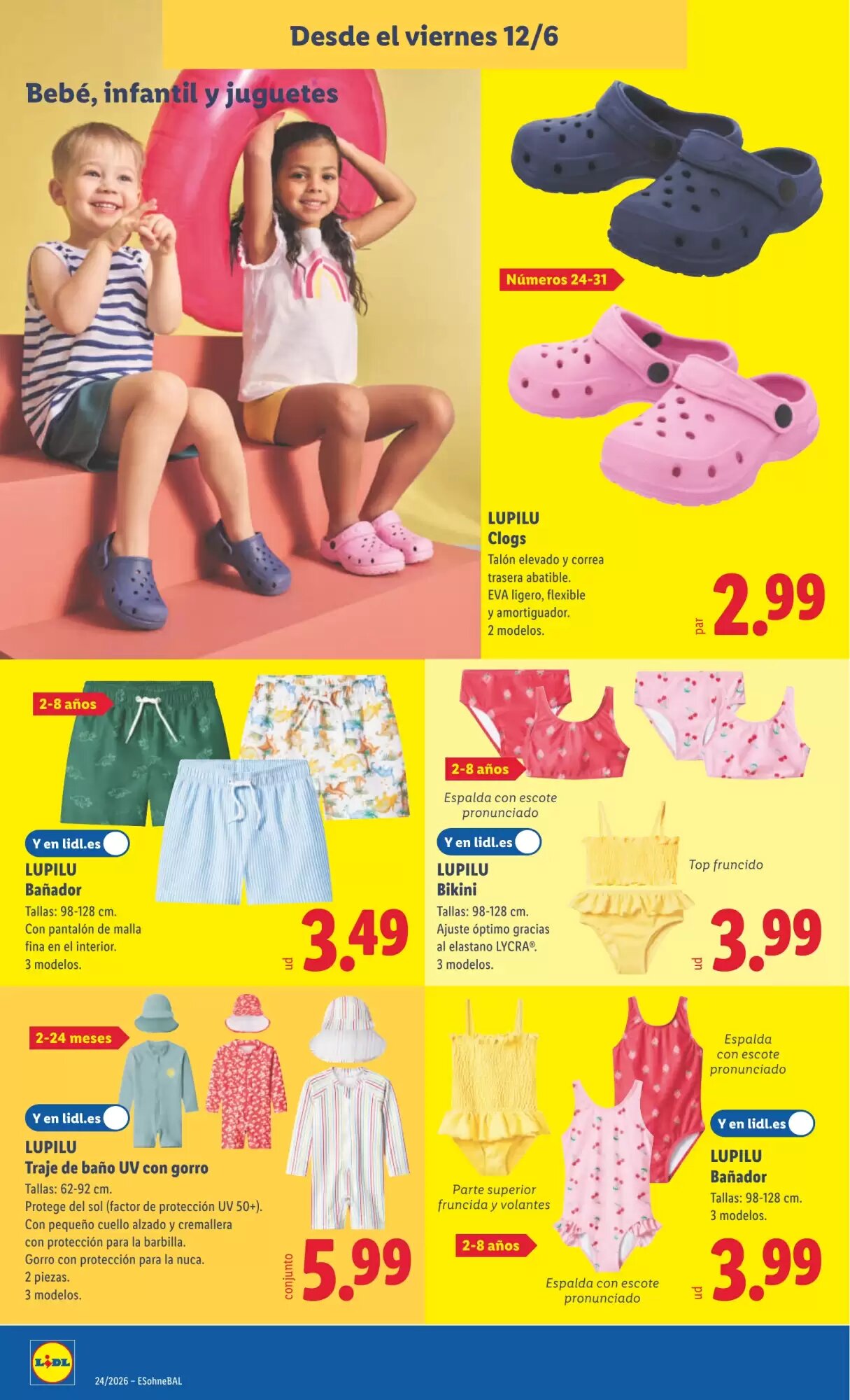 Folleto promocional de Lidl válido desde el 08/06/2026 - Página 6.