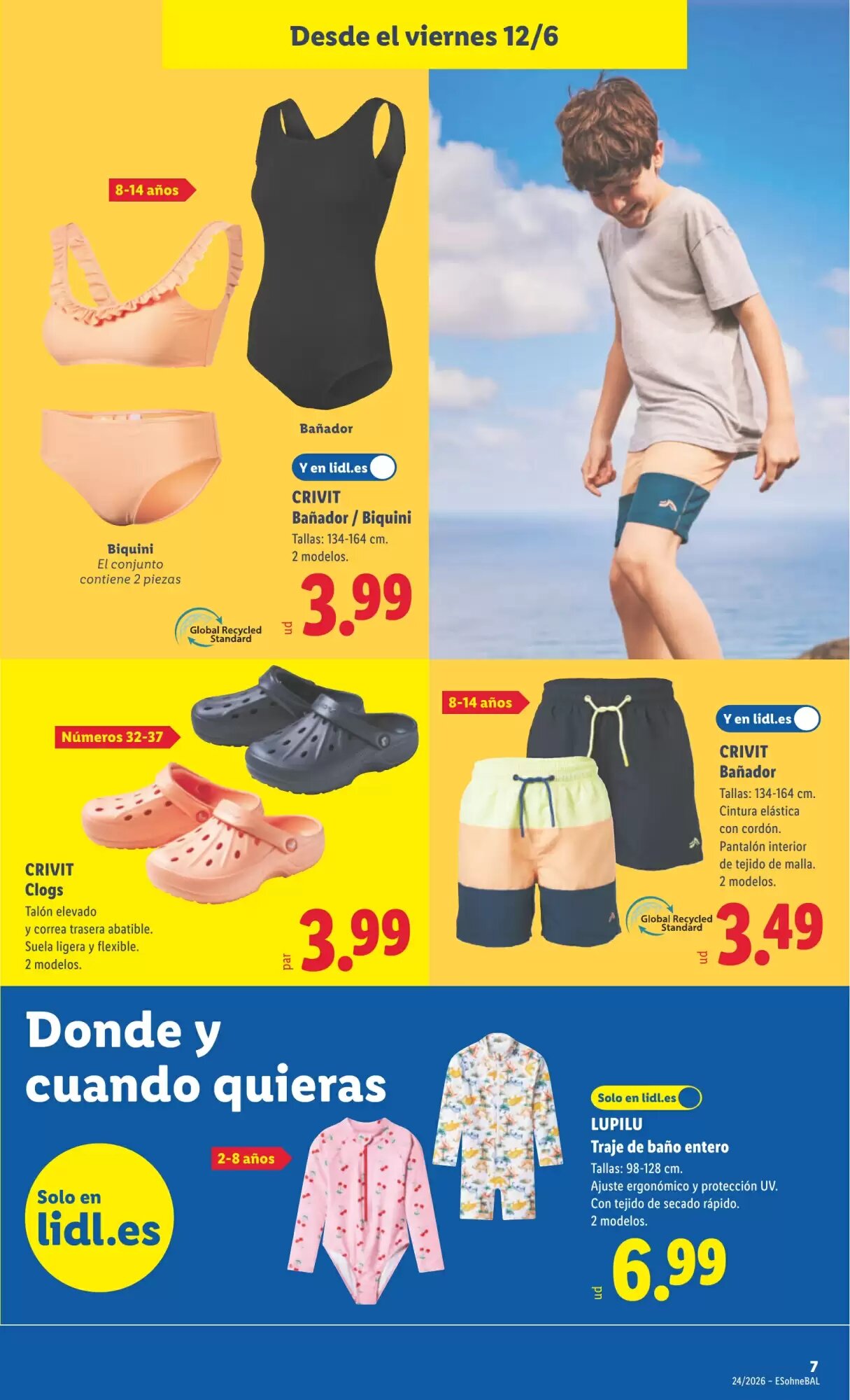 Folleto promocional de Lidl válido desde el 08/06/2026 - Página 7.