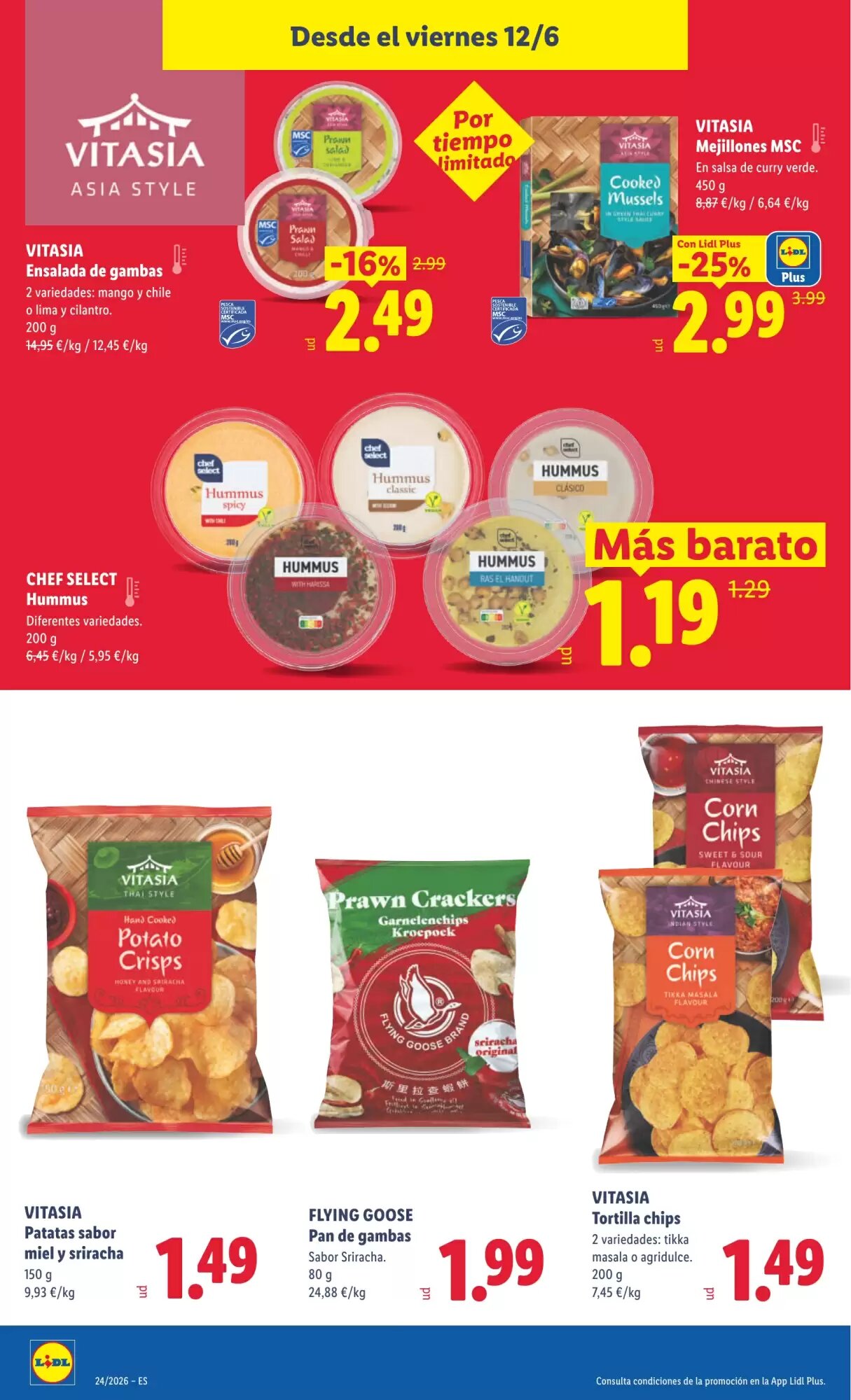 Folleto promocional de Lidl válido desde el 08/06/2026 - Página 12.