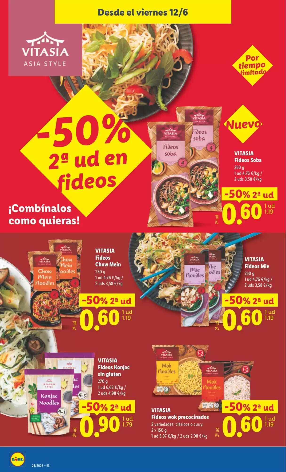 Folleto promocional de Lidl válido desde el 08/06/2026 - Página 14.