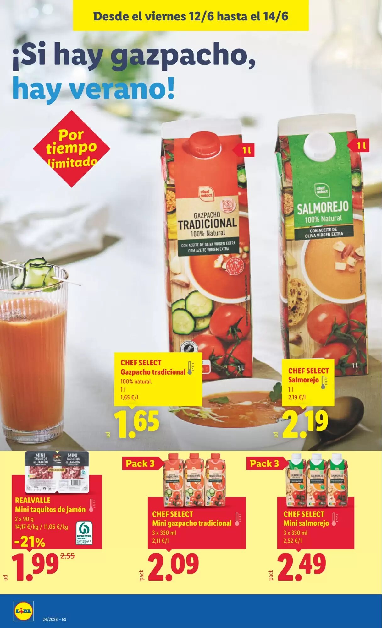Folleto promocional de Lidl válido desde el 08/06/2026 - Página 16.