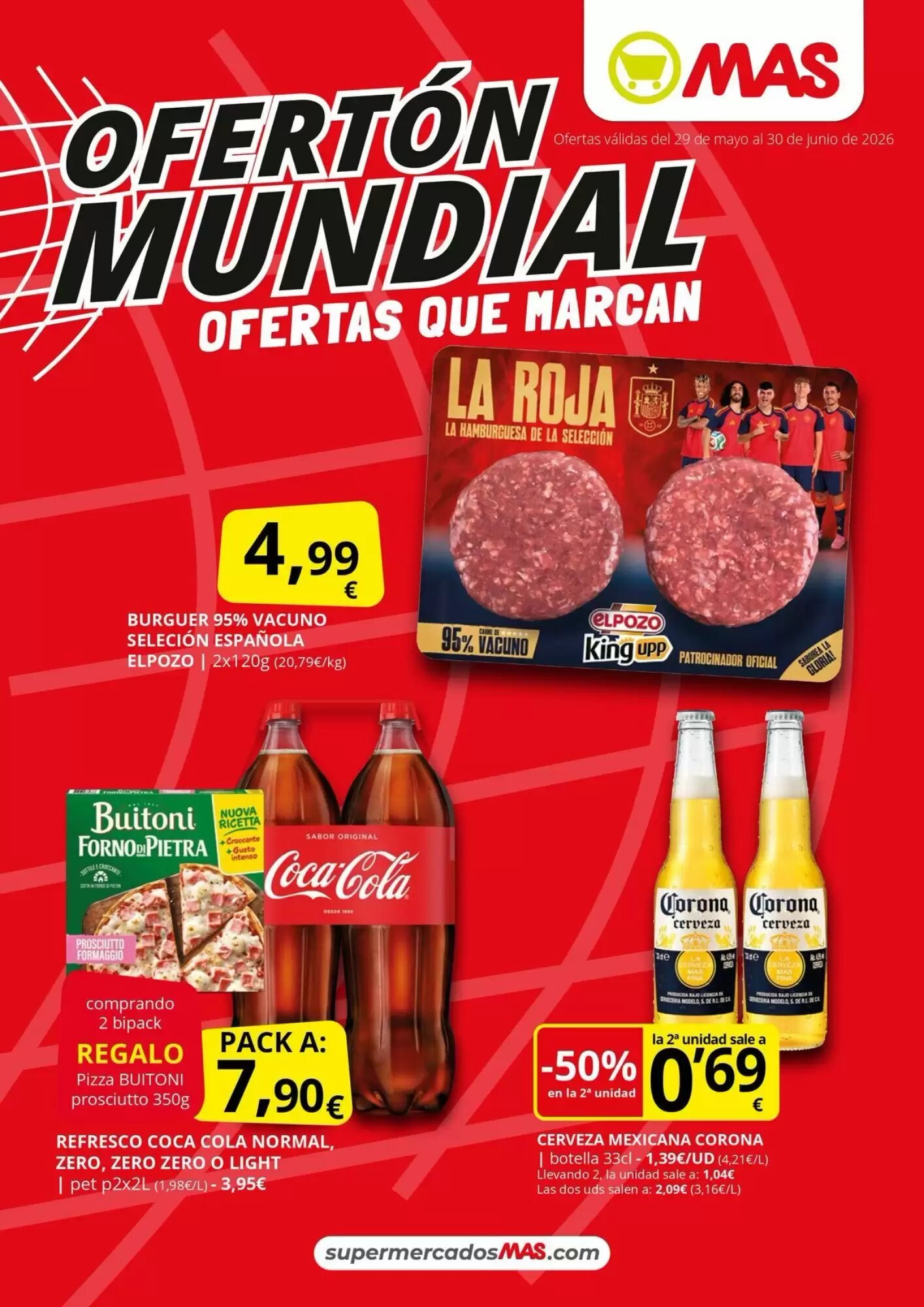 Folleto promocional de MAS válido desde el 08/06/2026 - Página 1.