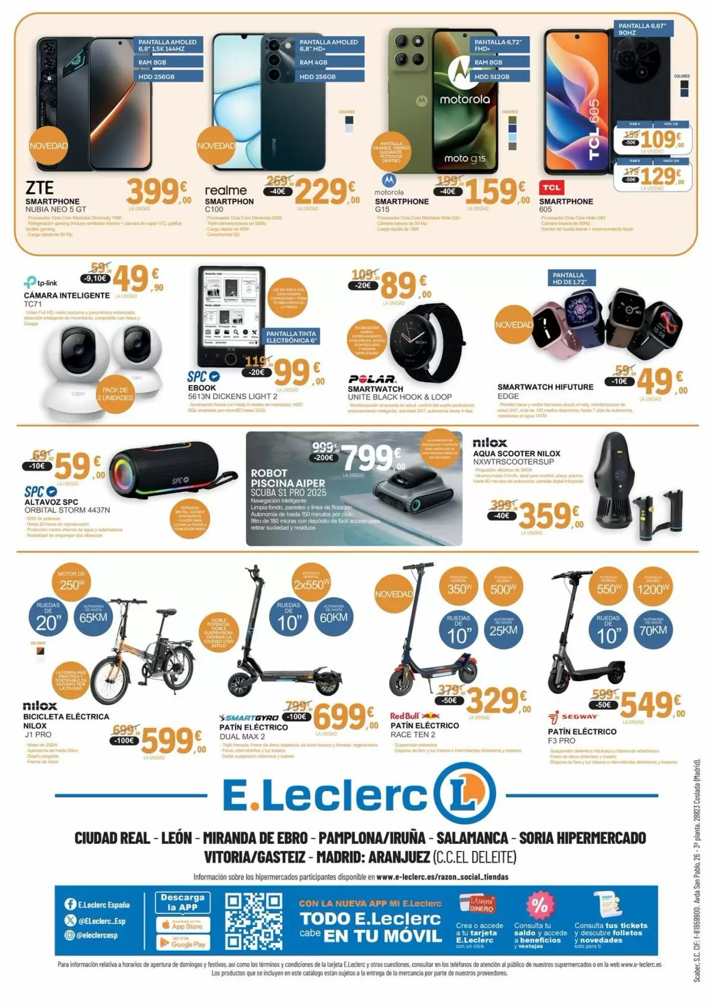 Folleto promocional de E.Leclerc válido desde el 08/06/2026 - Página 12.