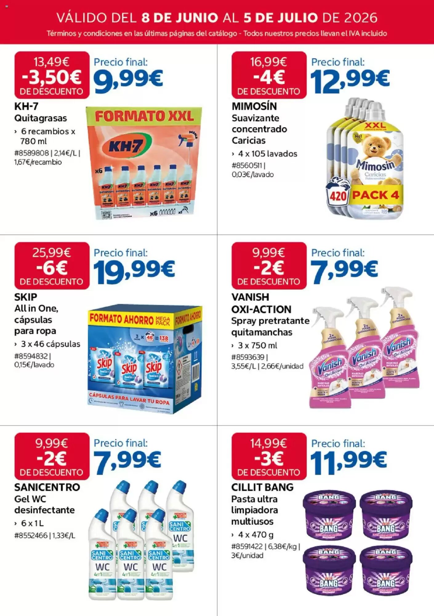 Folleto promocional de Costco válido desde el 08/06/2026 - Página 10.