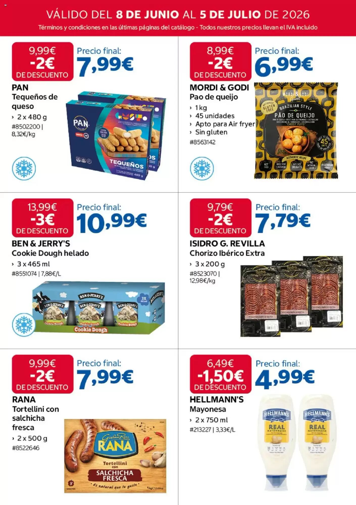 Folleto promocional de Costco válido desde el 08/06/2026 - Página 12.