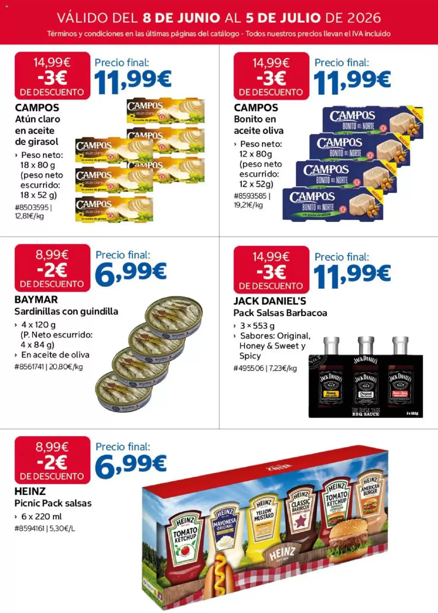Folleto promocional de Costco válido desde el 08/06/2026 - Página 13.