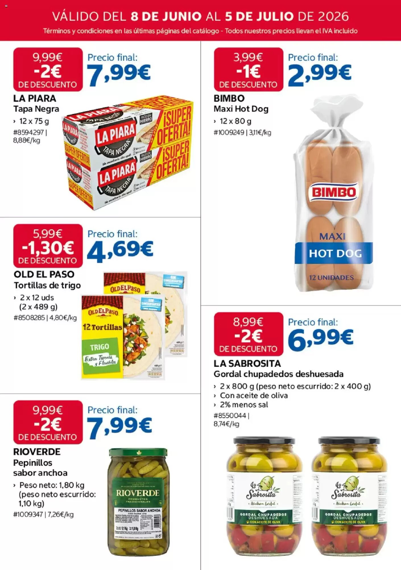 Folleto promocional de Costco válido desde el 08/06/2026 - Página 14.