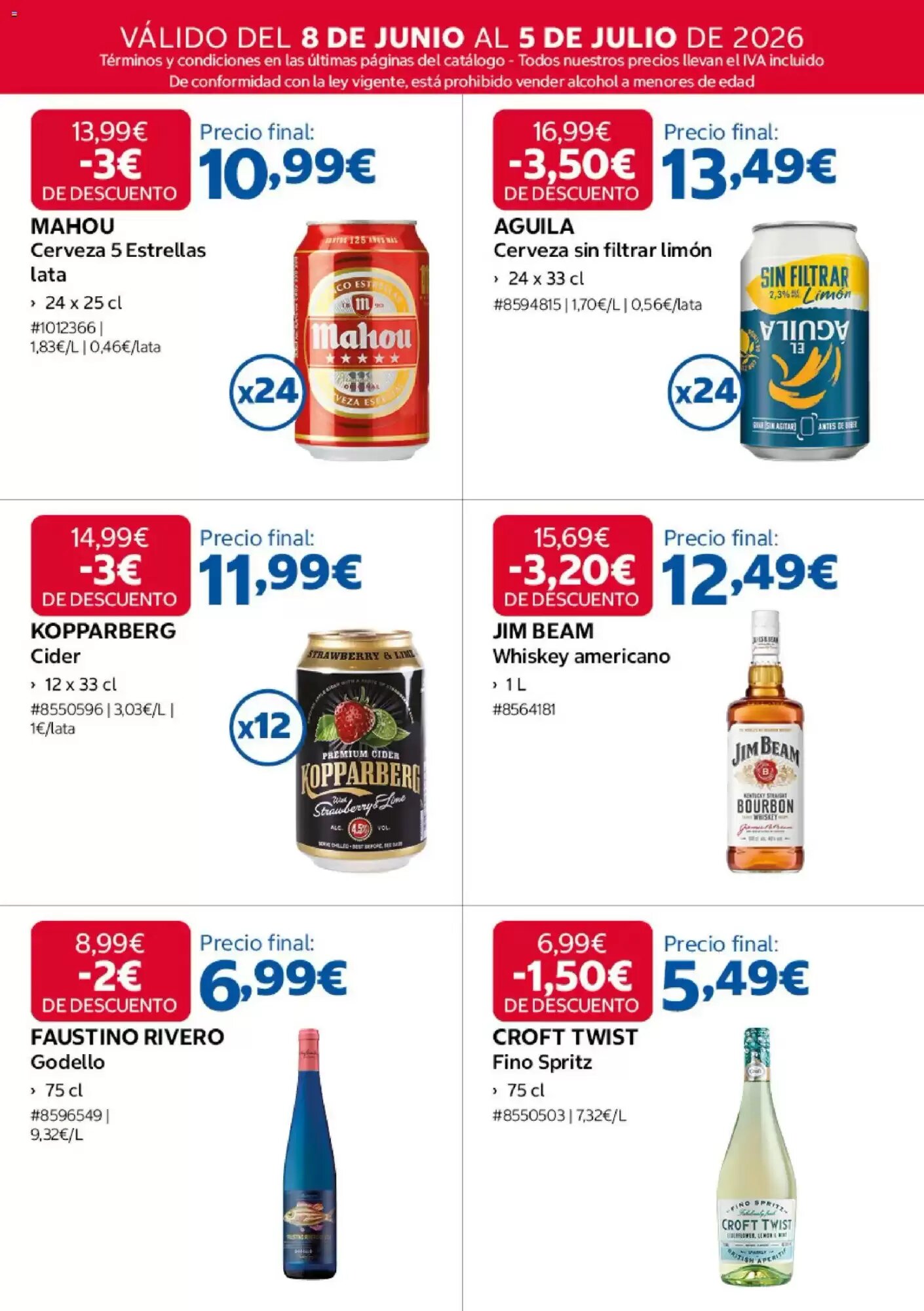 Folleto promocional de Costco válido desde el 08/06/2026 - Página 17.