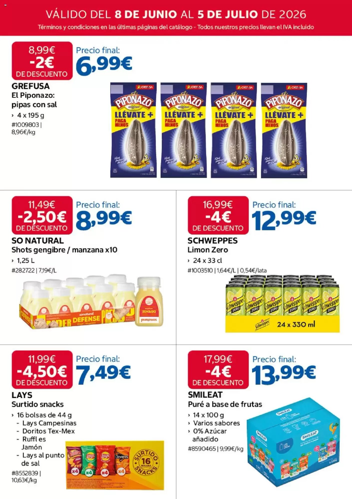 Folleto promocional de Costco válido desde el 08/06/2026 - Página 18.
