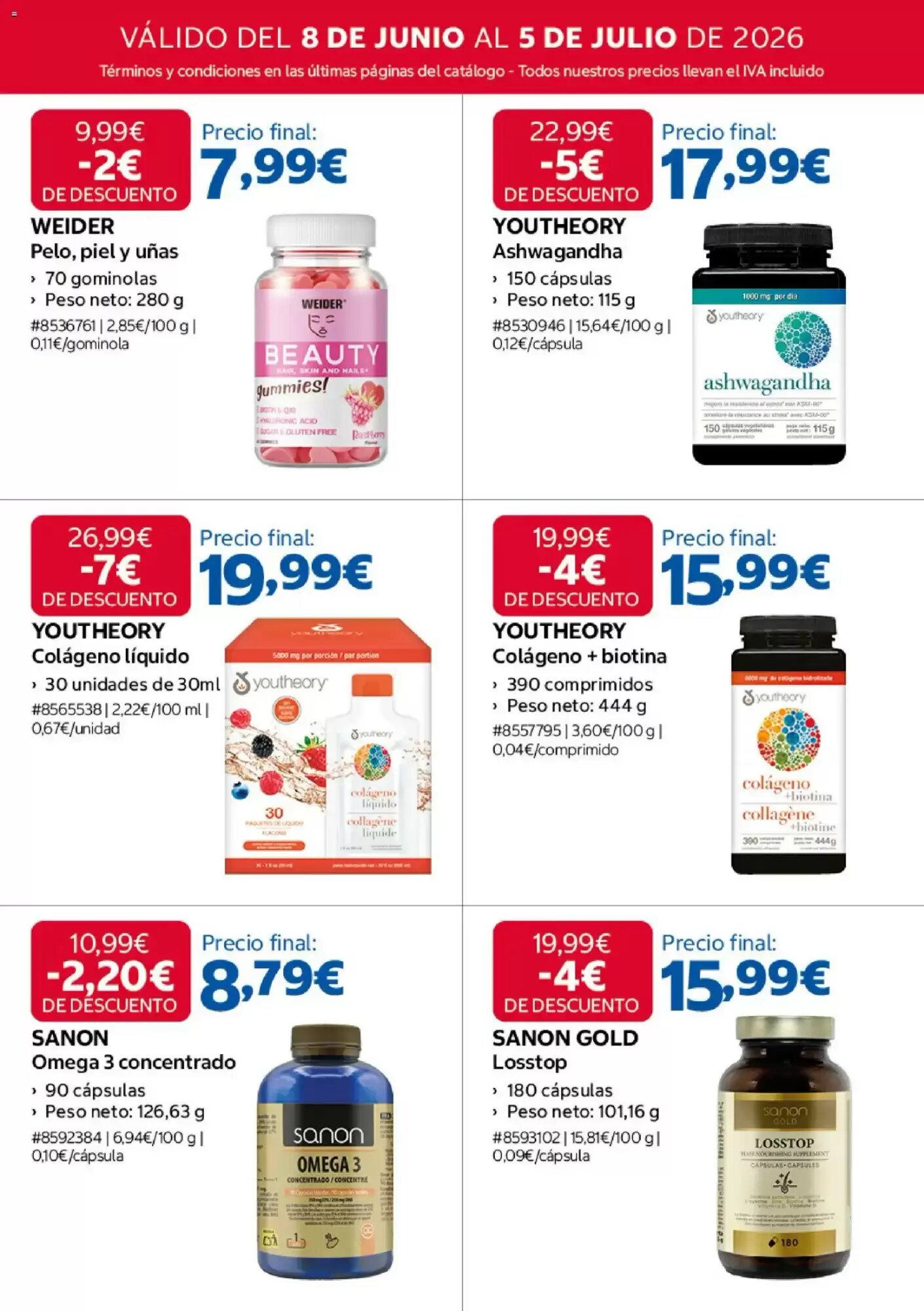 Folleto promocional de Costco válido desde el 08/06/2026 - Página 19.