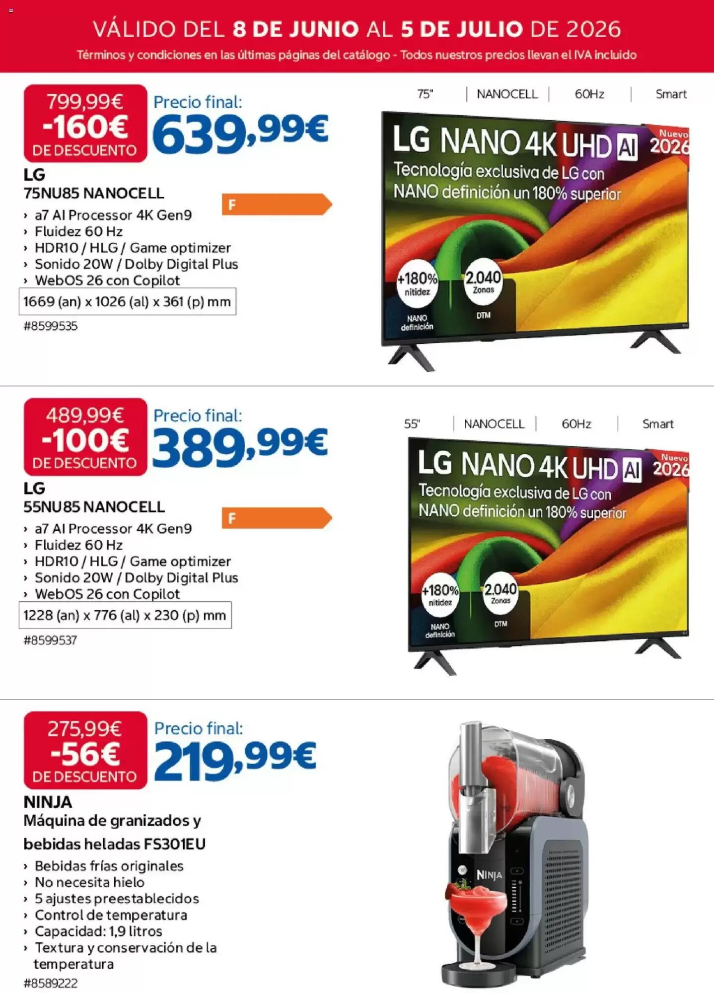 Folleto promocional de Costco válido desde el 08/06/2026 - Página 2.