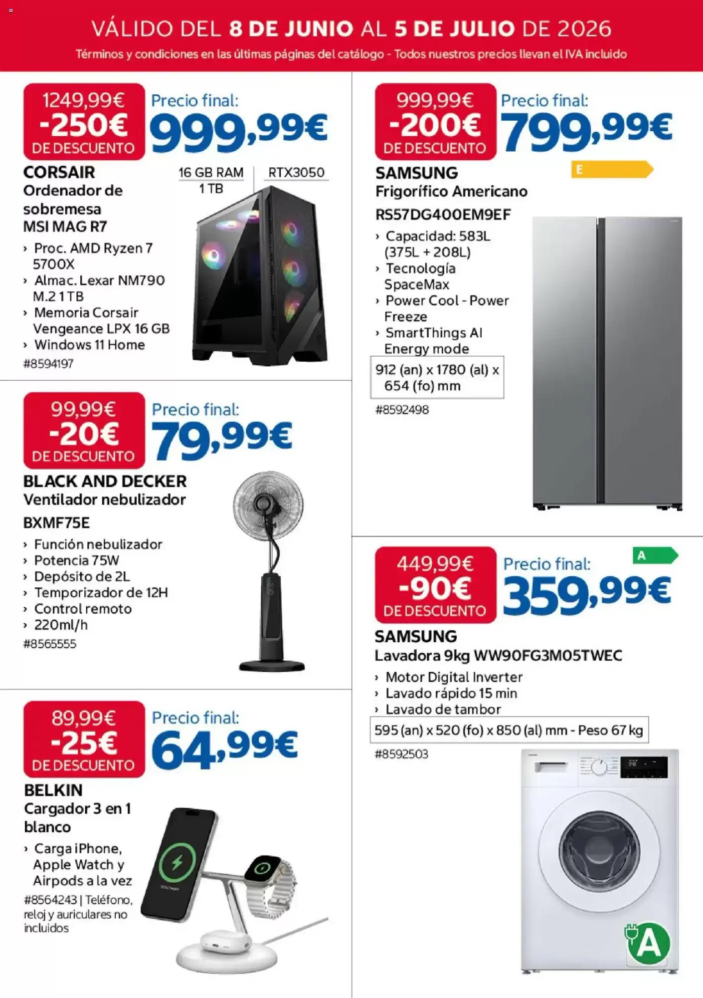 Folleto promocional de Costco válido desde el 08/06/2026 - Página 3.