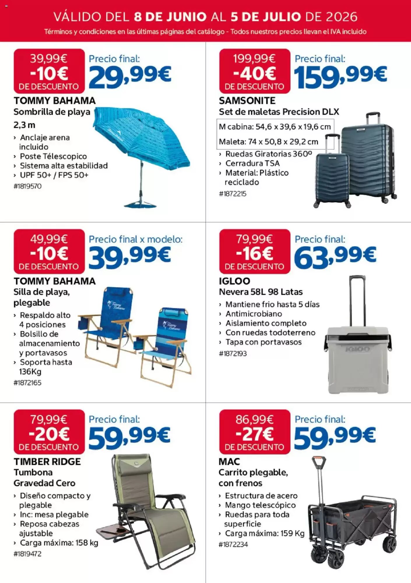 Folleto promocional de Costco válido desde el 08/06/2026 - Página 4.