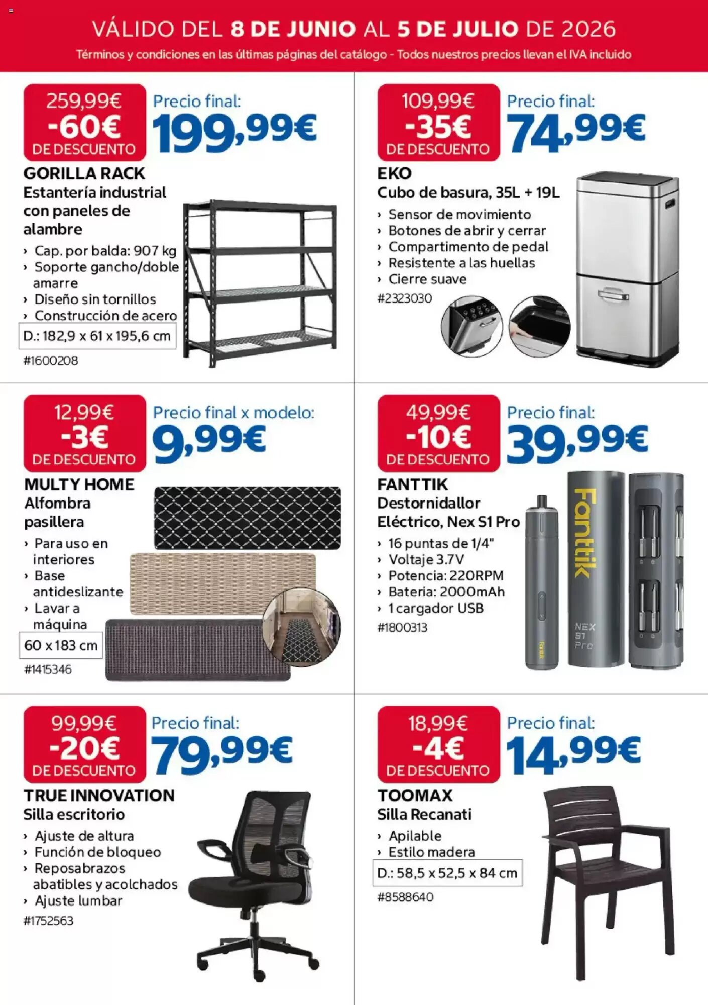 Folleto promocional de Costco válido desde el 08/06/2026 - Página 5.