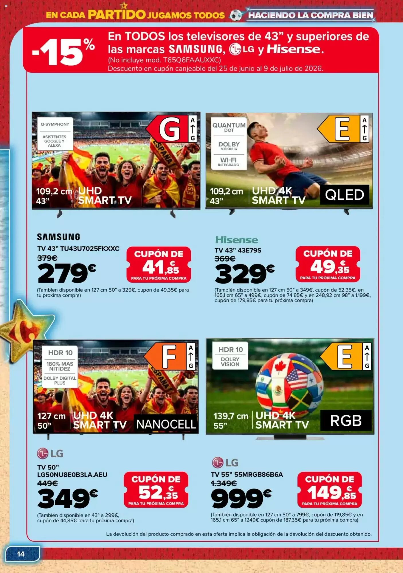 Folleto promocional de Carrefour válido desde el 09/06/2026 - Página 14.