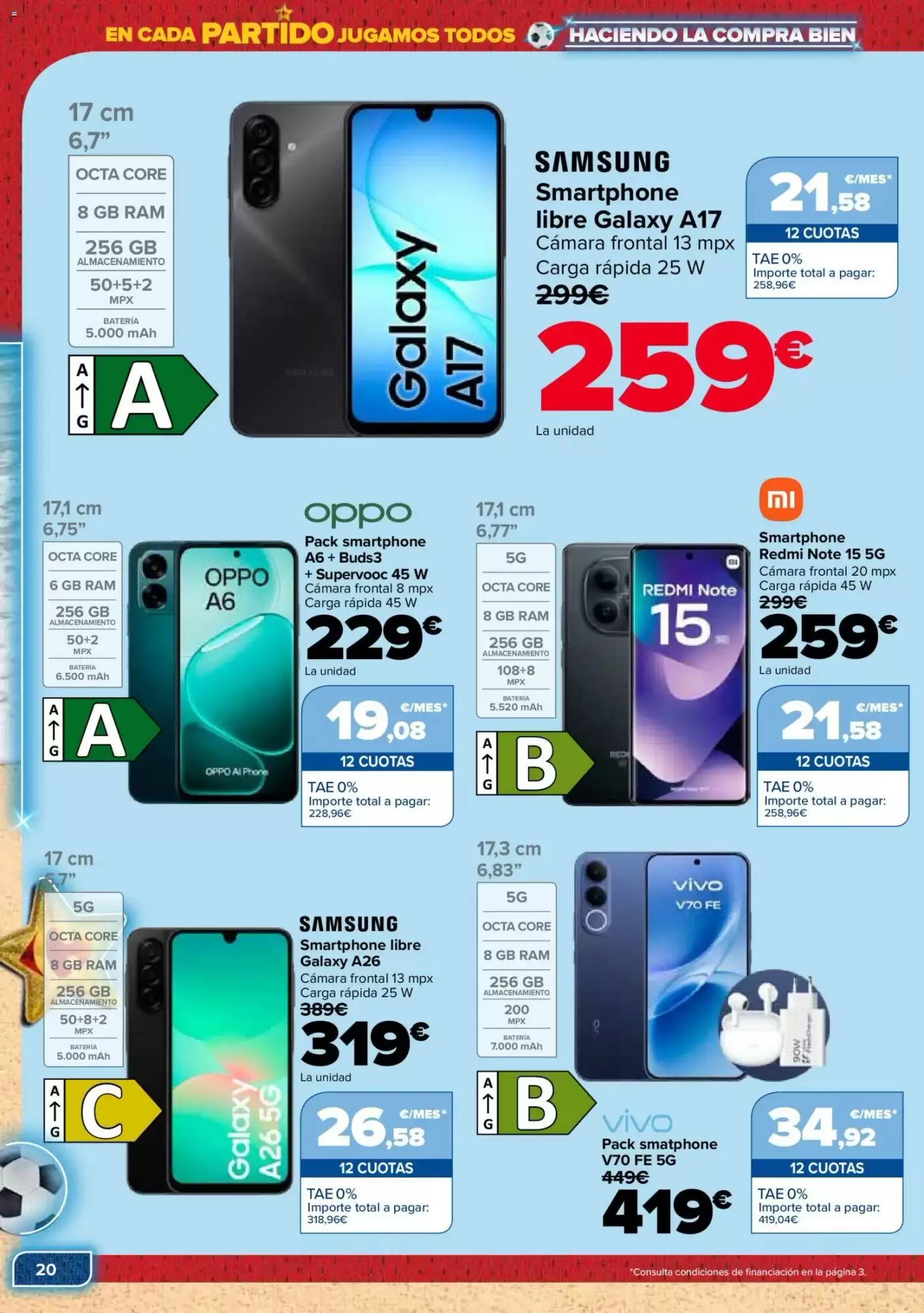 Folleto promocional de Carrefour válido desde el 09/06/2026 - Página 20.