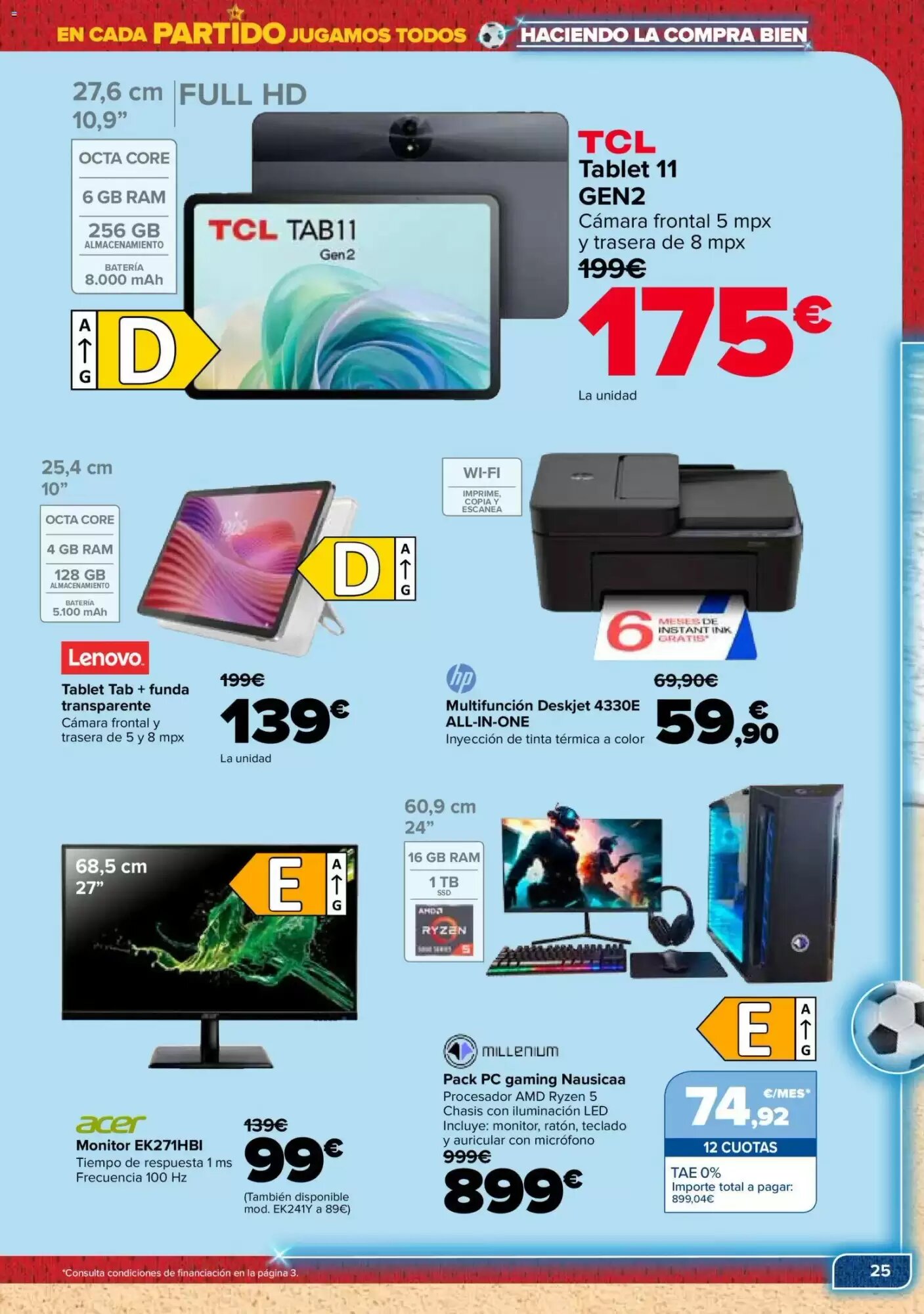 Folleto promocional de Carrefour válido desde el 09/06/2026 - Página 25.