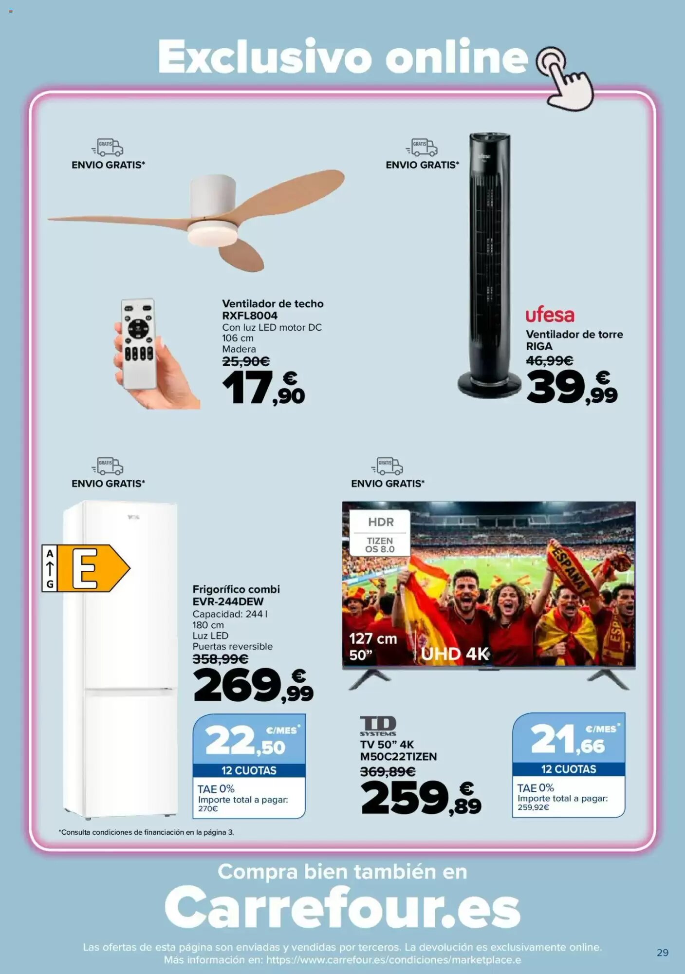 Folleto promocional de Carrefour válido desde el 09/06/2026 - Página 29.