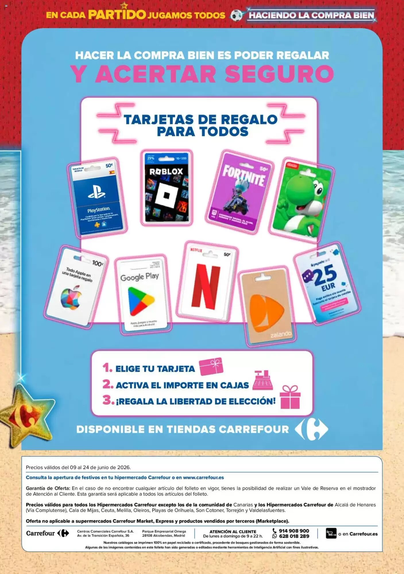 Folleto promocional de Carrefour válido desde el 09/06/2026 - Página 30.