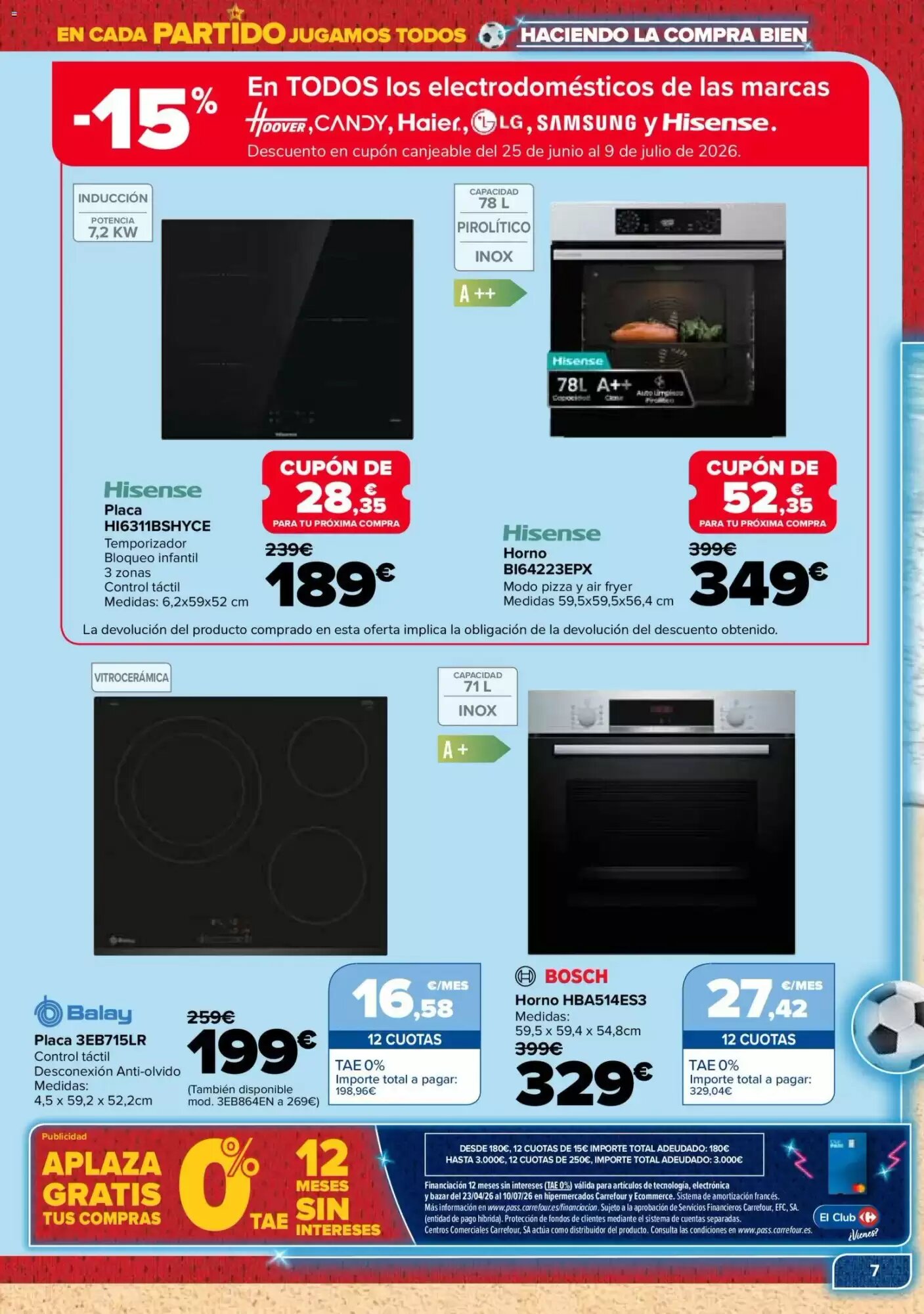 Folleto promocional de Carrefour válido desde el 09/06/2026 - Página 7.
