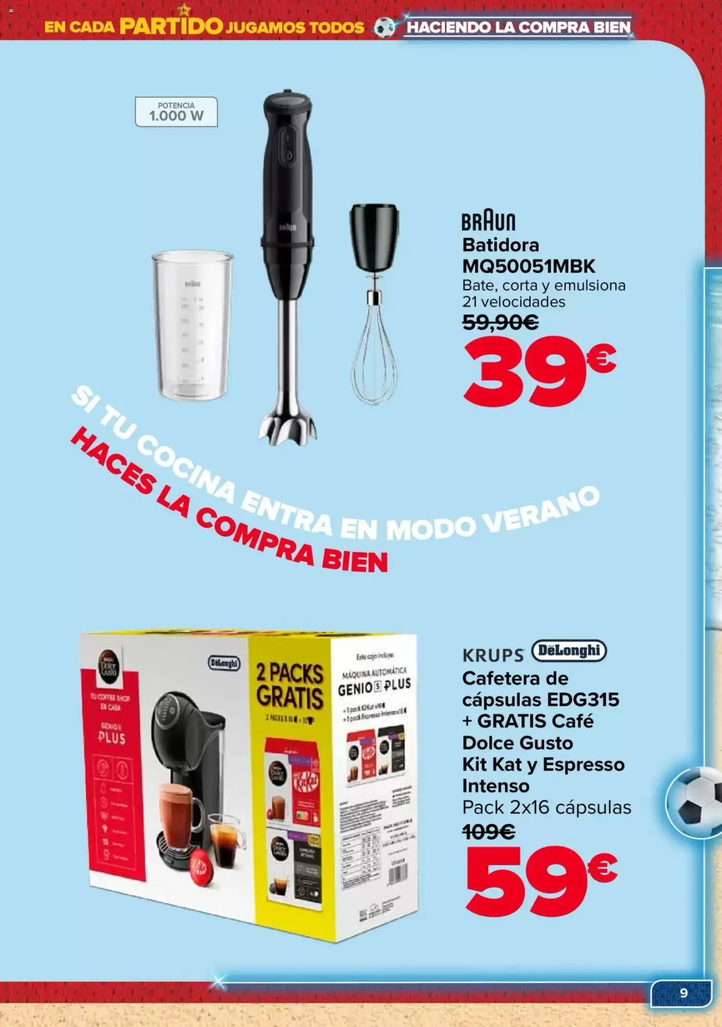 Folleto promocional de Carrefour válido desde el 09/06/2026 - Página 9.