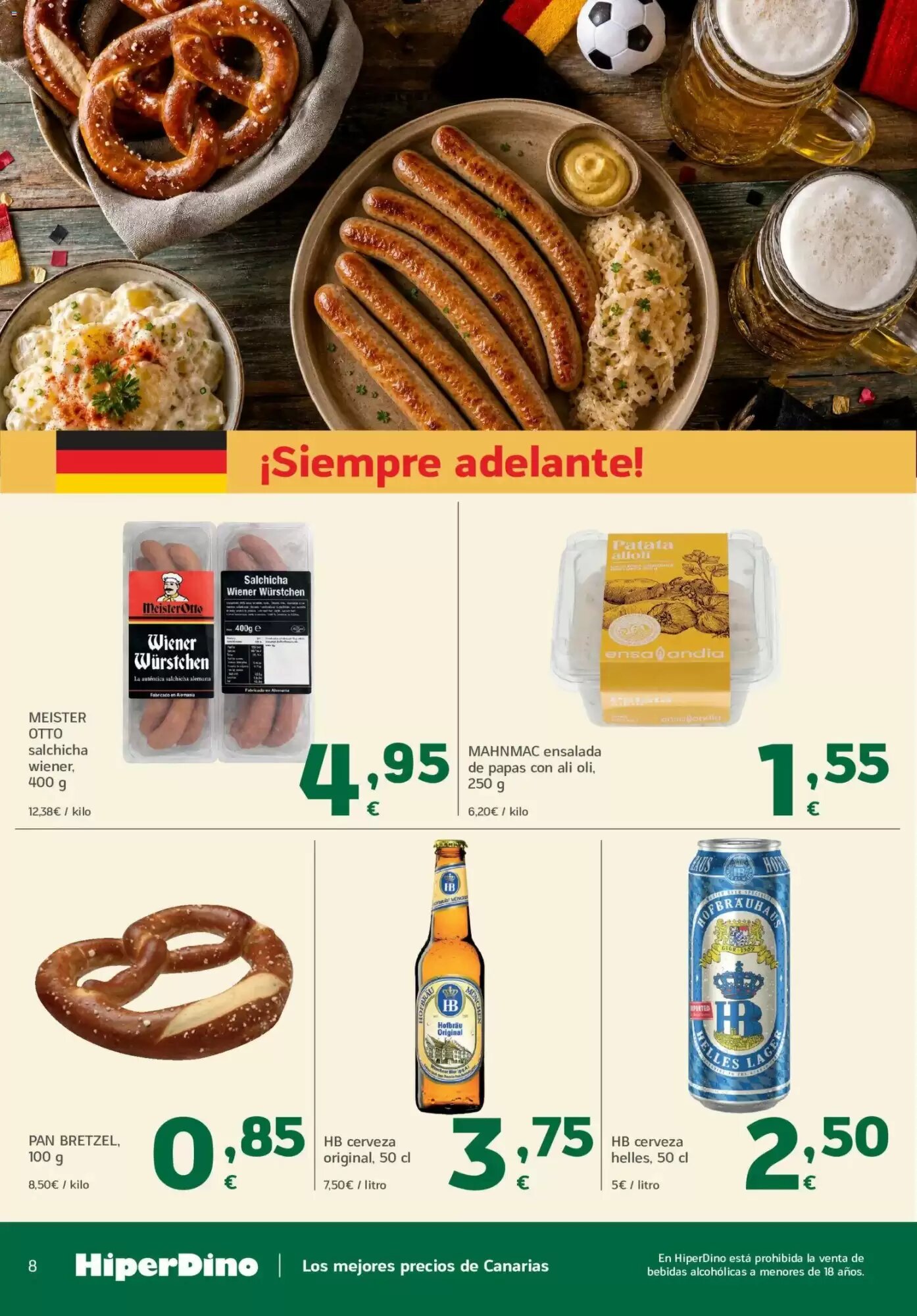 Folleto promocional de HiperDino válido desde el 09/06/2026 - Página 8.