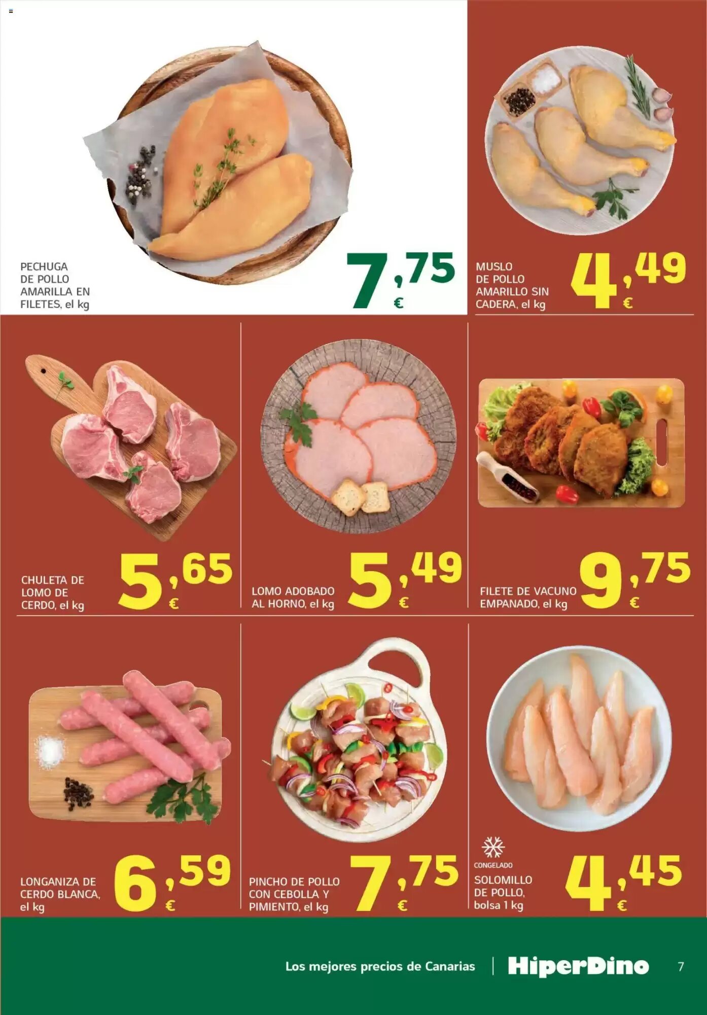 Folleto promocional de HiperDino válido desde el 09/06/2026 - Página 7.